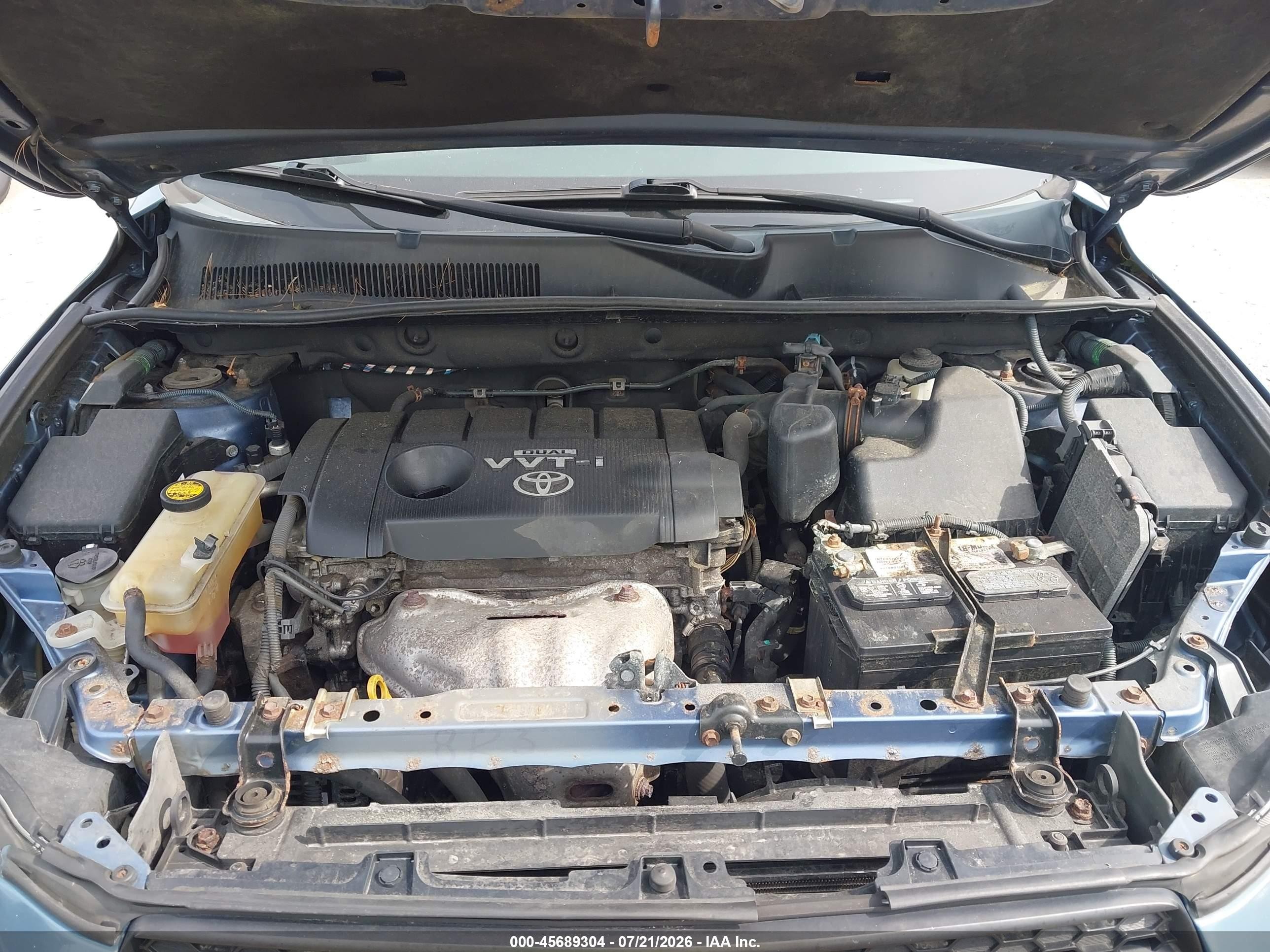 2010 Toyota Rav4 Blue vin: 2T3BF4DV3AW057780