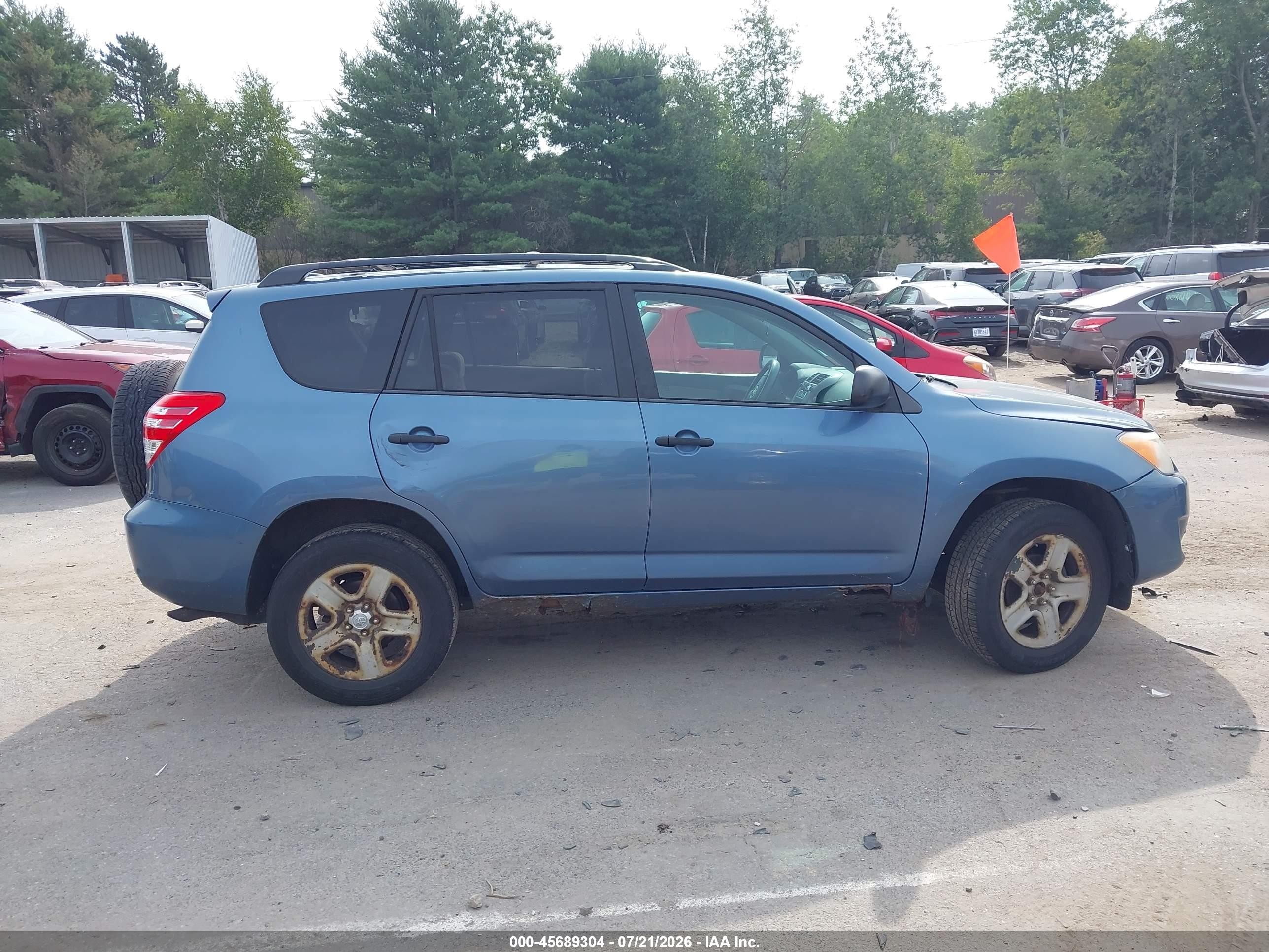 2010 Toyota Rav4 Blue vin: 2T3BF4DV3AW057780