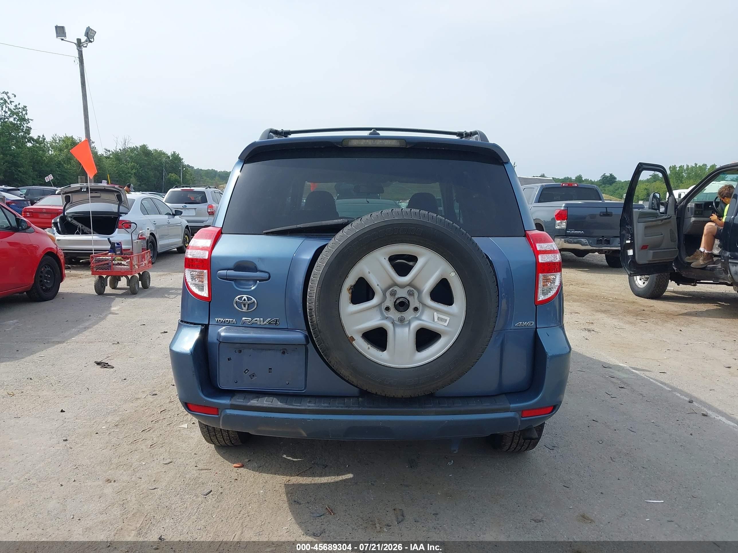 2010 Toyota Rav4 Blue vin: 2T3BF4DV3AW057780