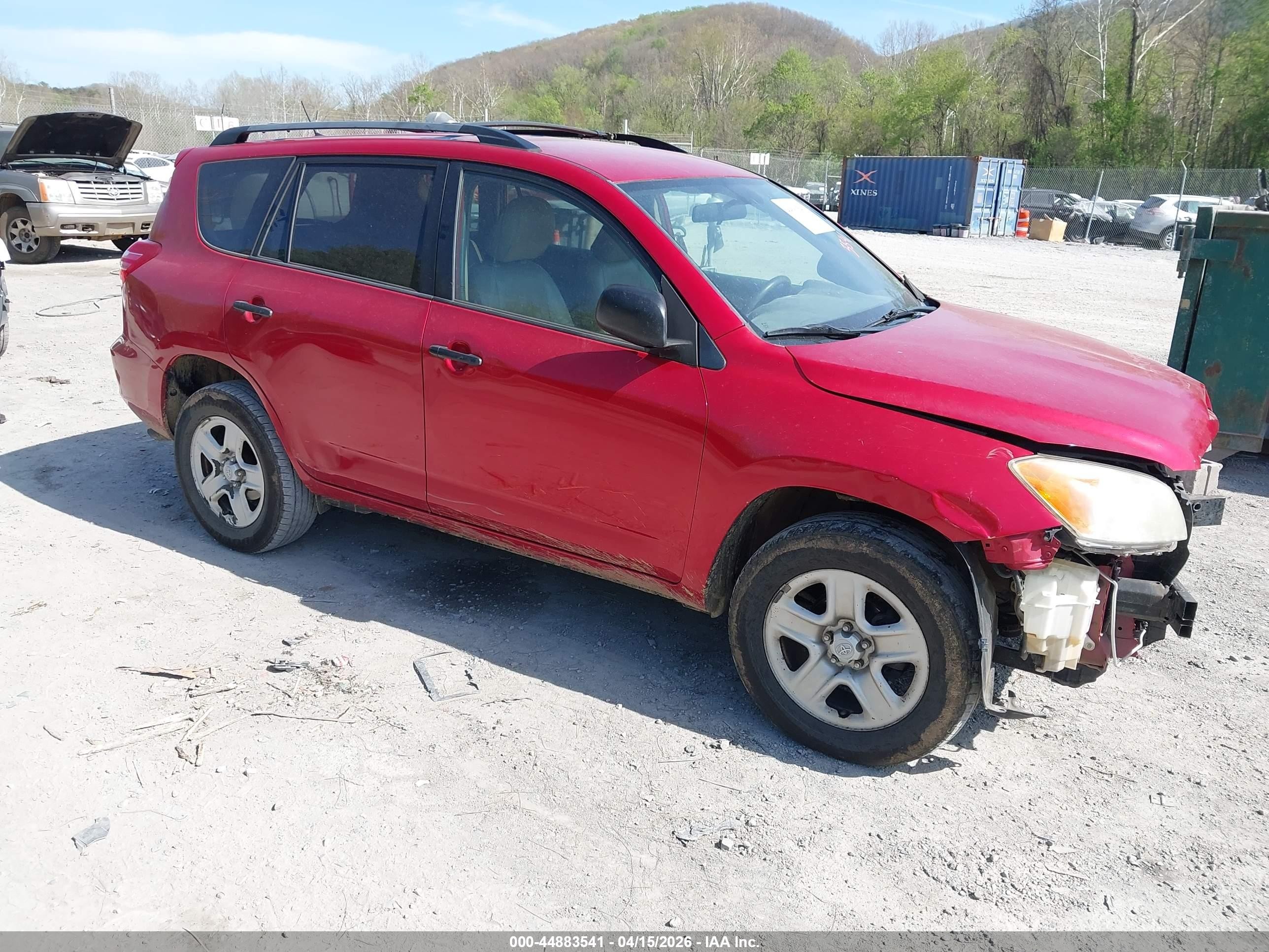 2010 Toyota Rav4   Burgundy vin: 2T3BF4DV3AW065300