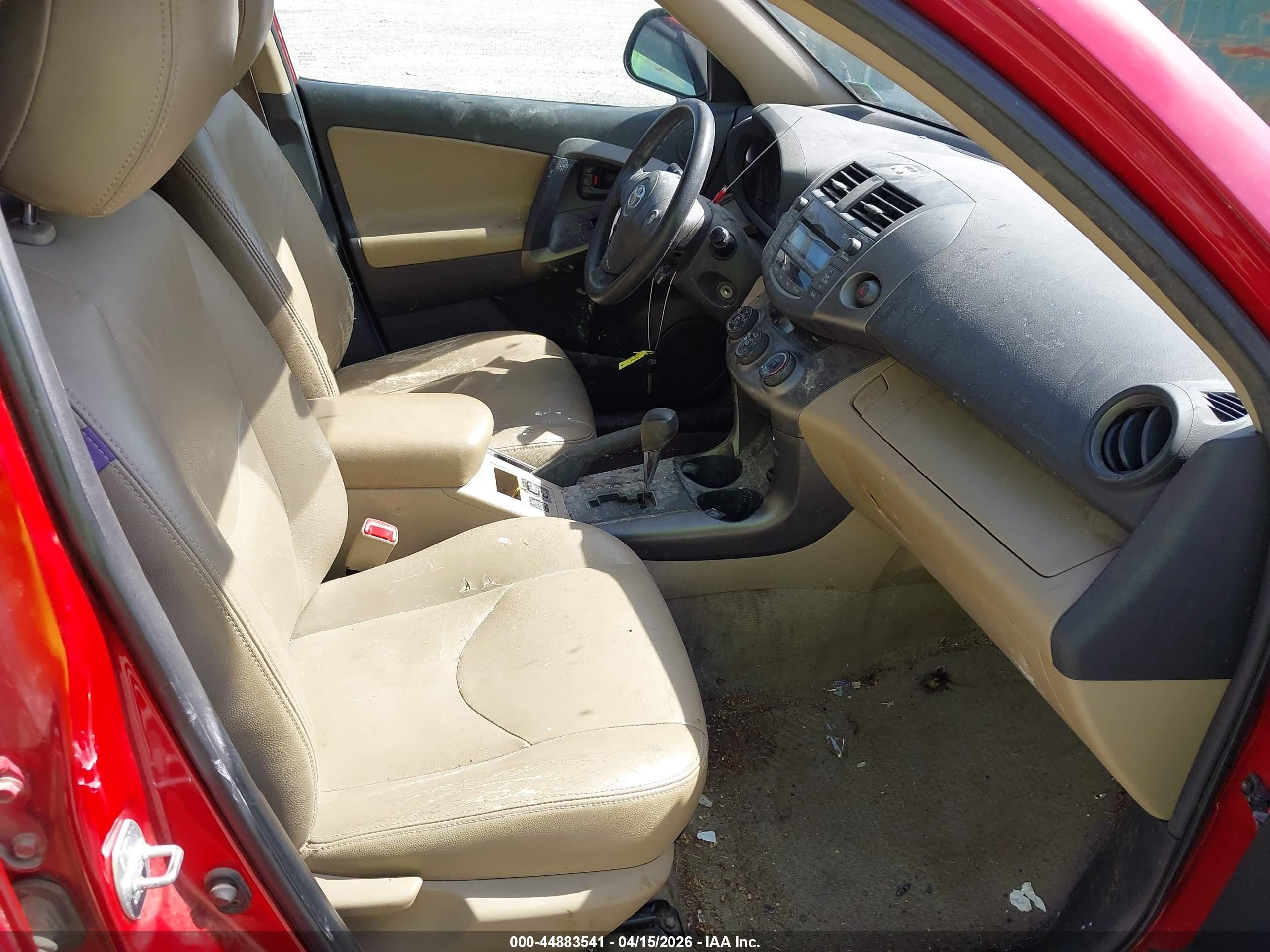 2010 Toyota Rav4   Burgundy vin: 2T3BF4DV3AW065300
