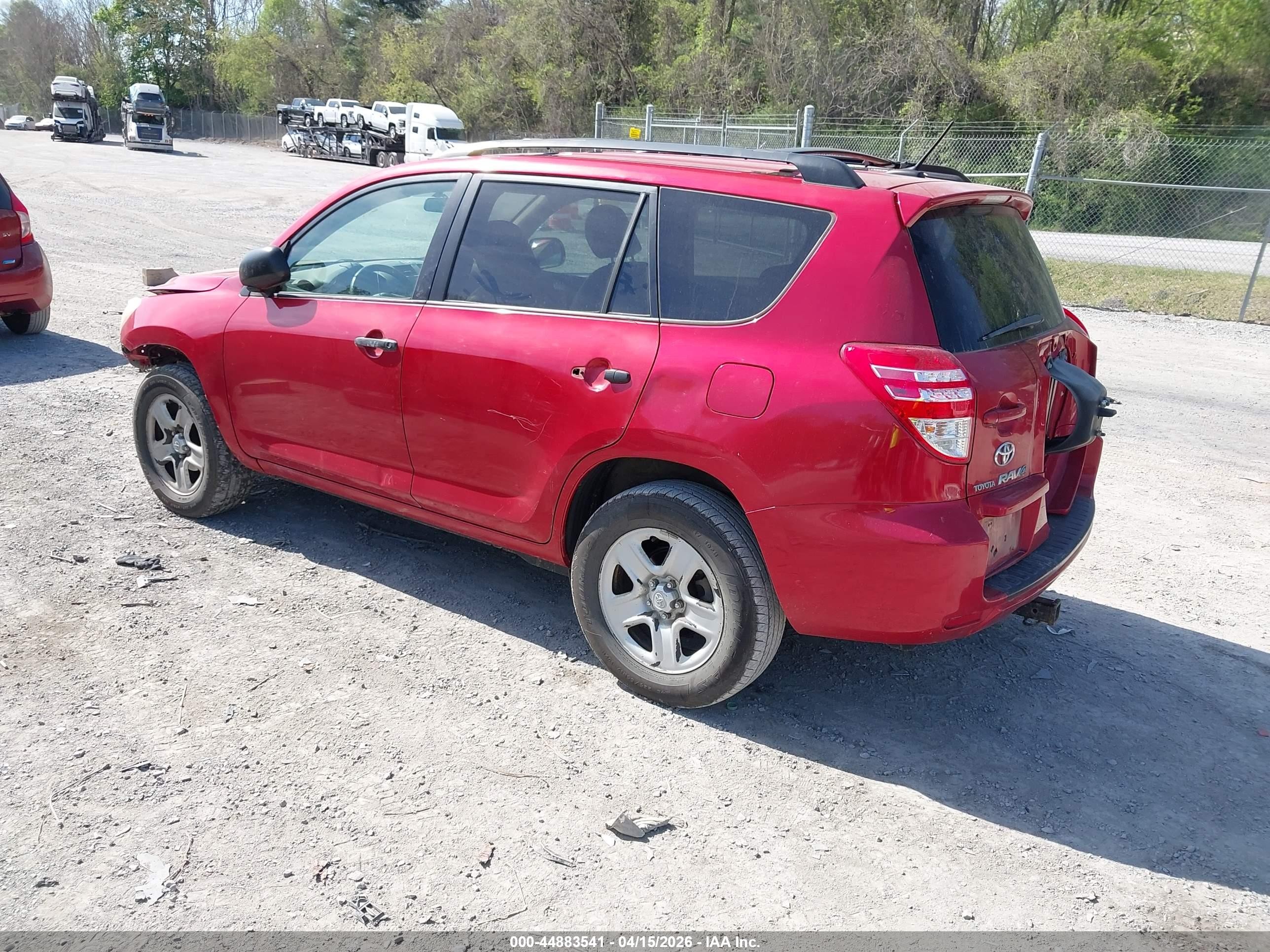 2010 Toyota Rav4   Burgundy vin: 2T3BF4DV3AW065300