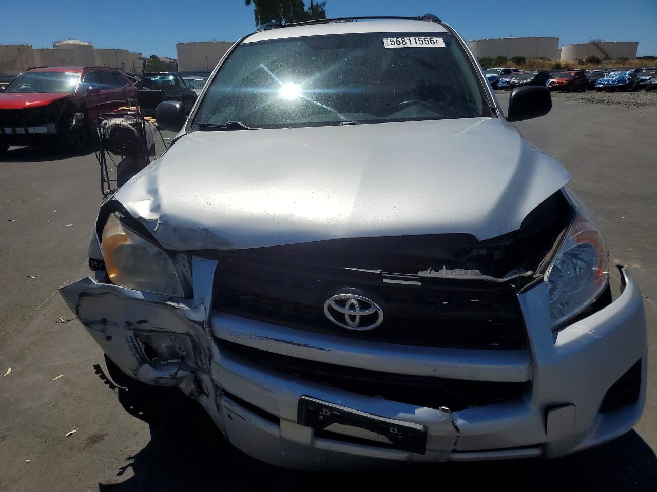 2010 Toyota Rav4 Base Silver vin: 2T3BF4DV3AW067984