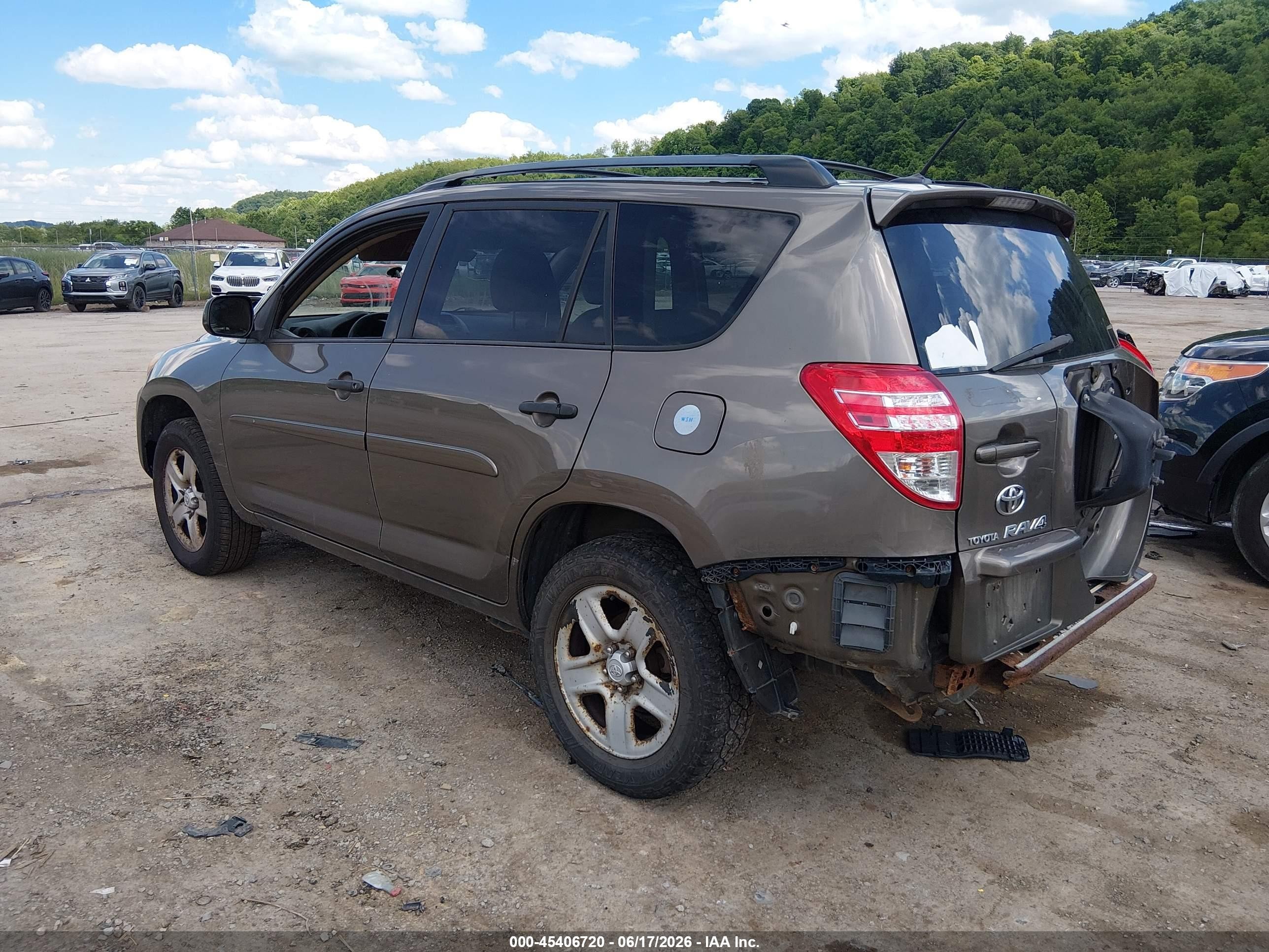 2010 Toyota Rav4   Gray vin: 2T3BF4DV3AW073445