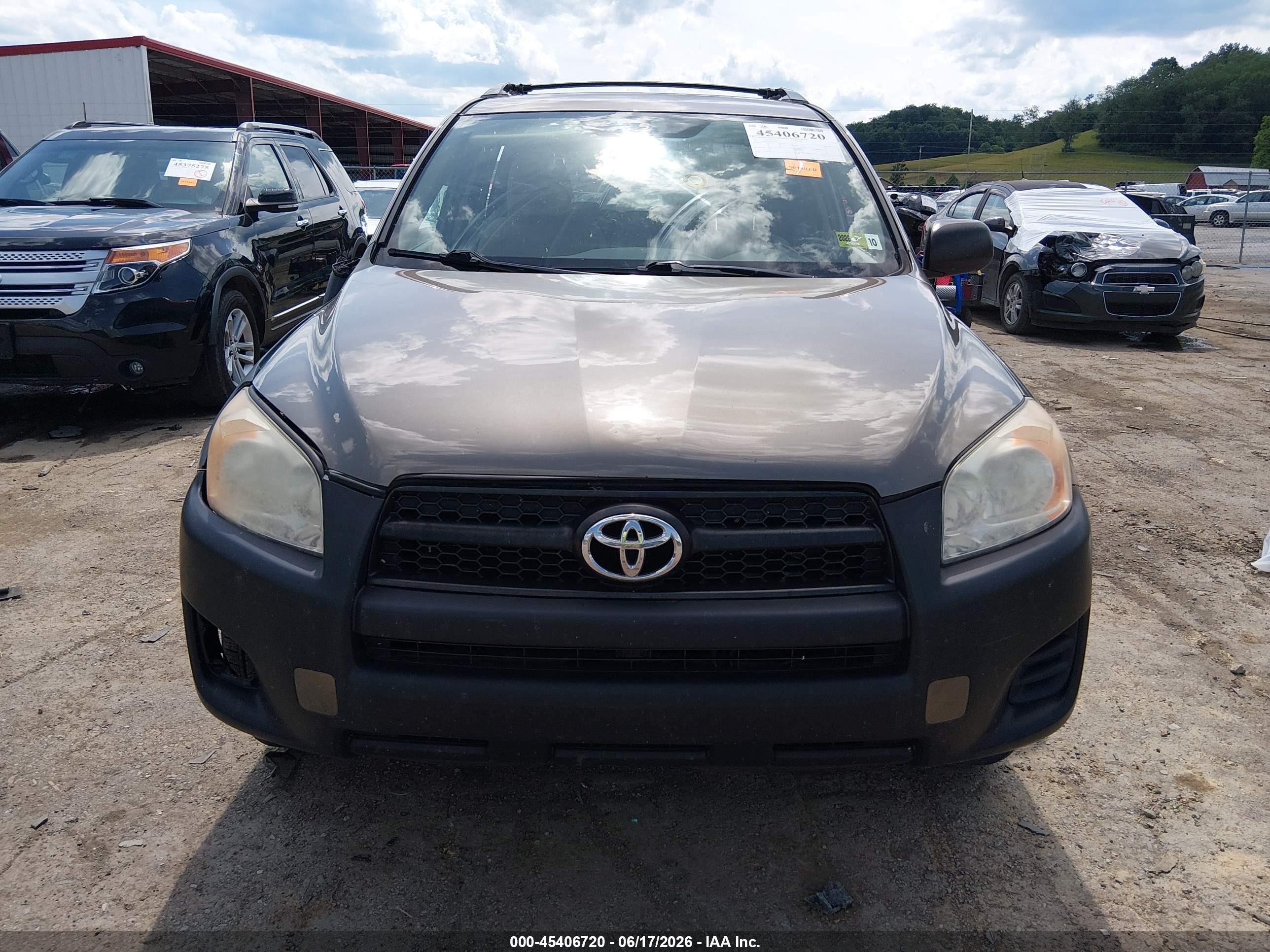 2010 Toyota Rav4   Gray vin: 2T3BF4DV3AW073445
