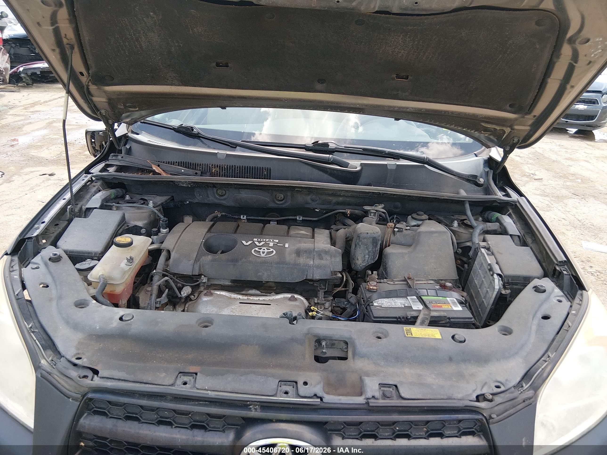 2010 Toyota Rav4   Gray vin: 2T3BF4DV3AW073445