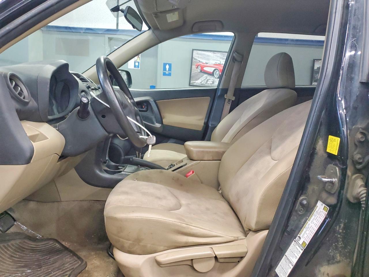 2010 Toyota Rav4 Base Black vin: 2T3BF4DV3AW075406