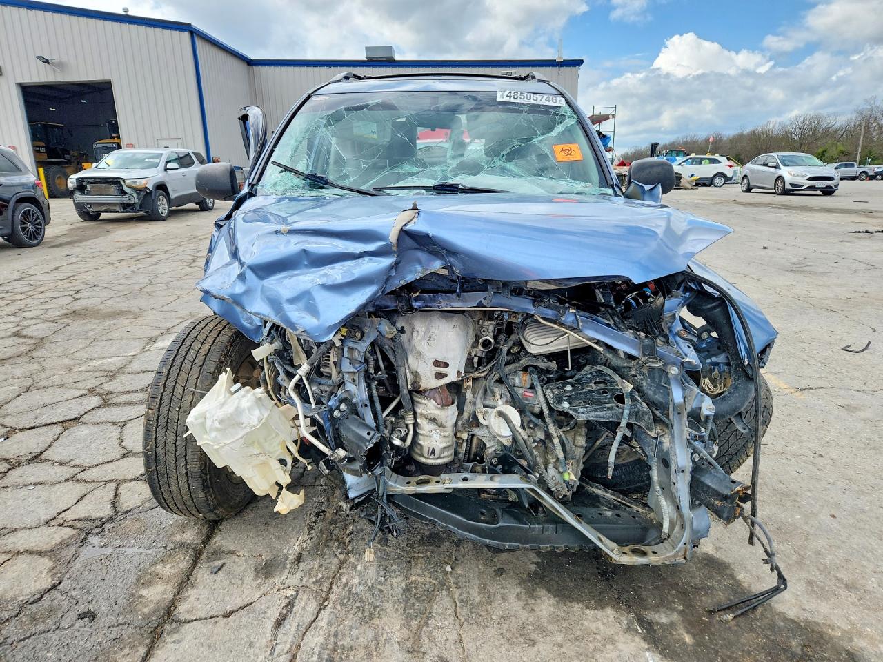 2011 Toyota Rav4 Base Синий vin: 2T3BF4DV3BW091865