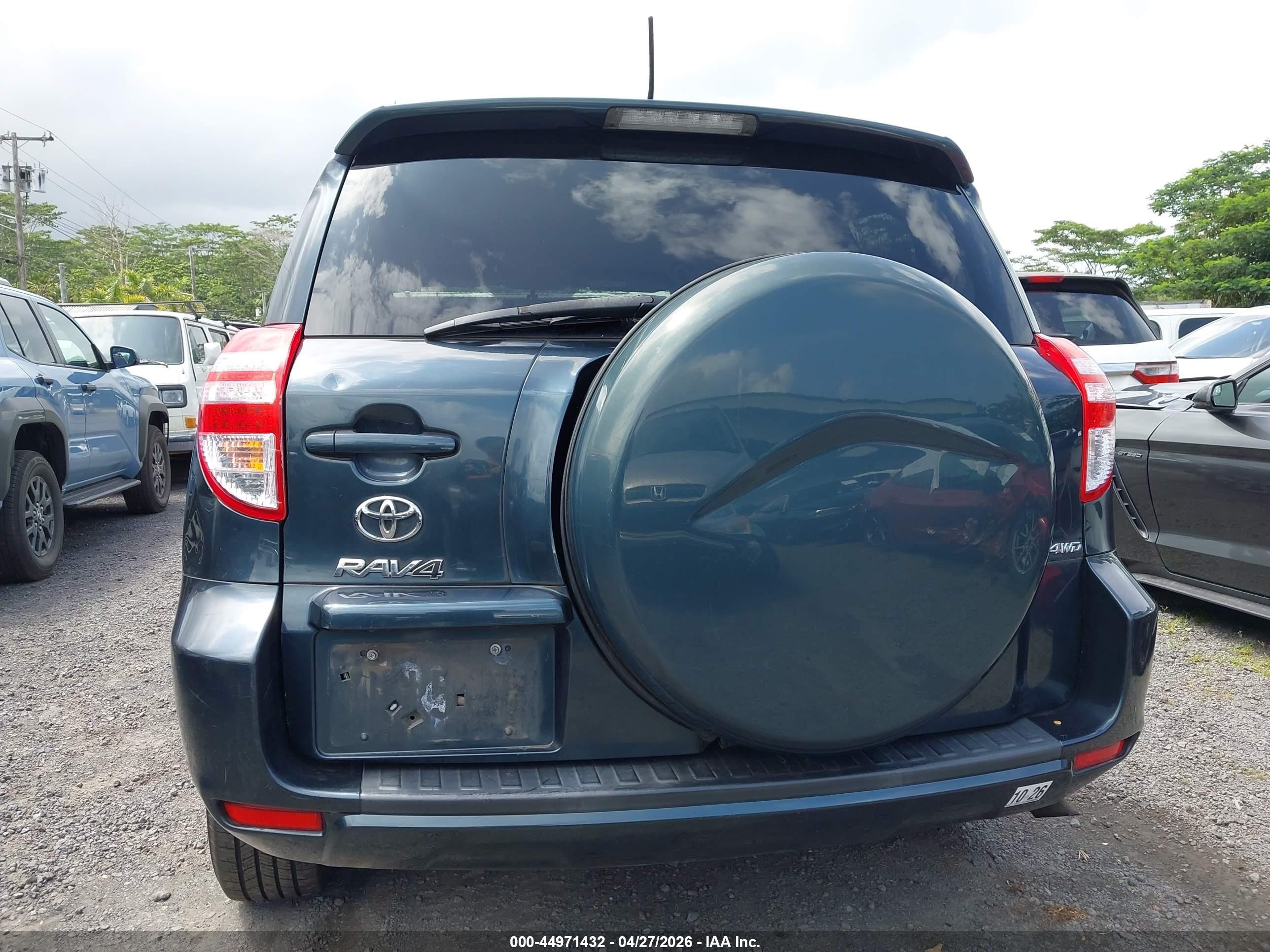 2011 Toyota Rav4   Dark Blue vin: 2T3BF4DV3BW097651