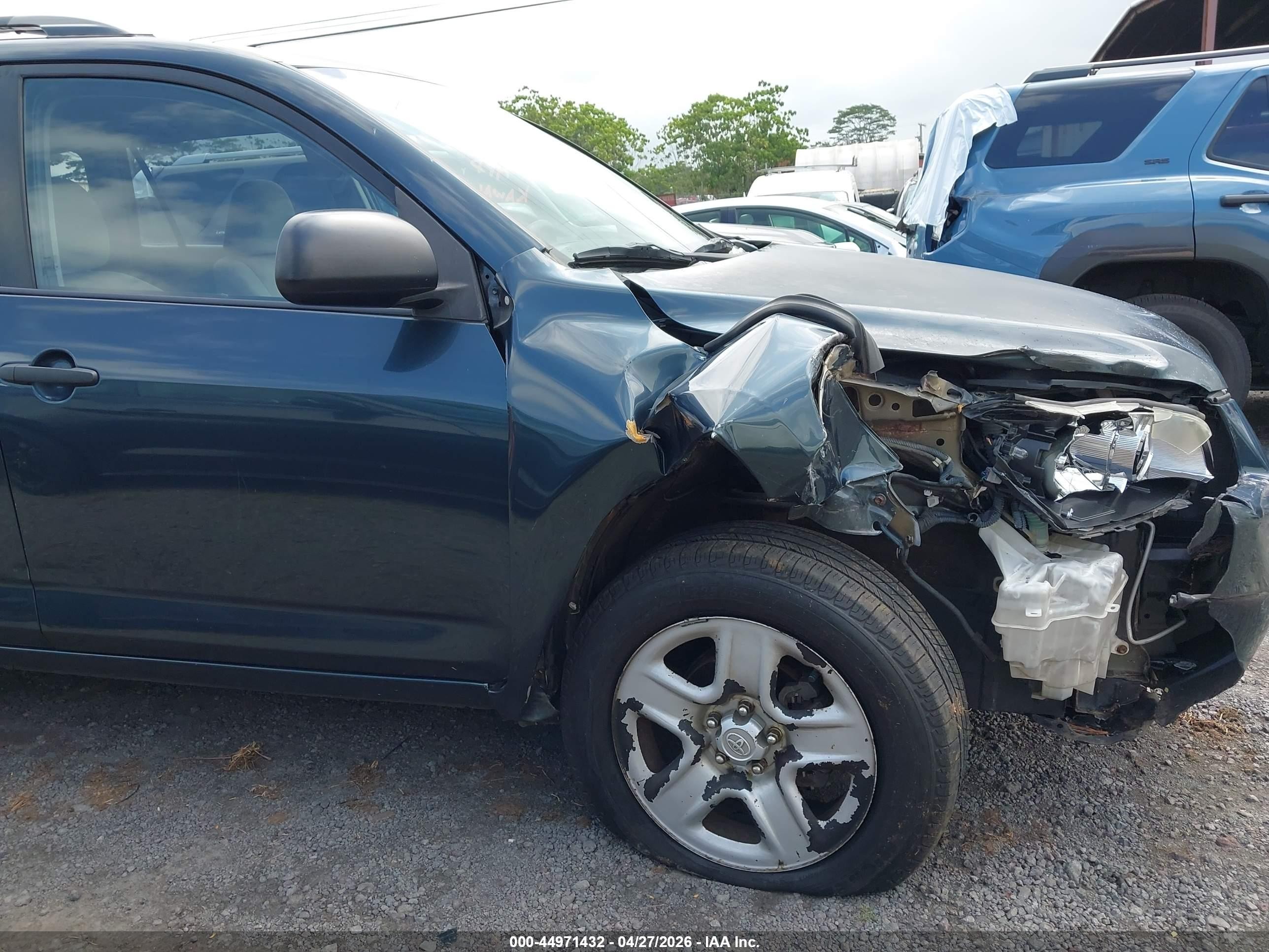 2011 Toyota Rav4   Dark Blue vin: 2T3BF4DV3BW097651