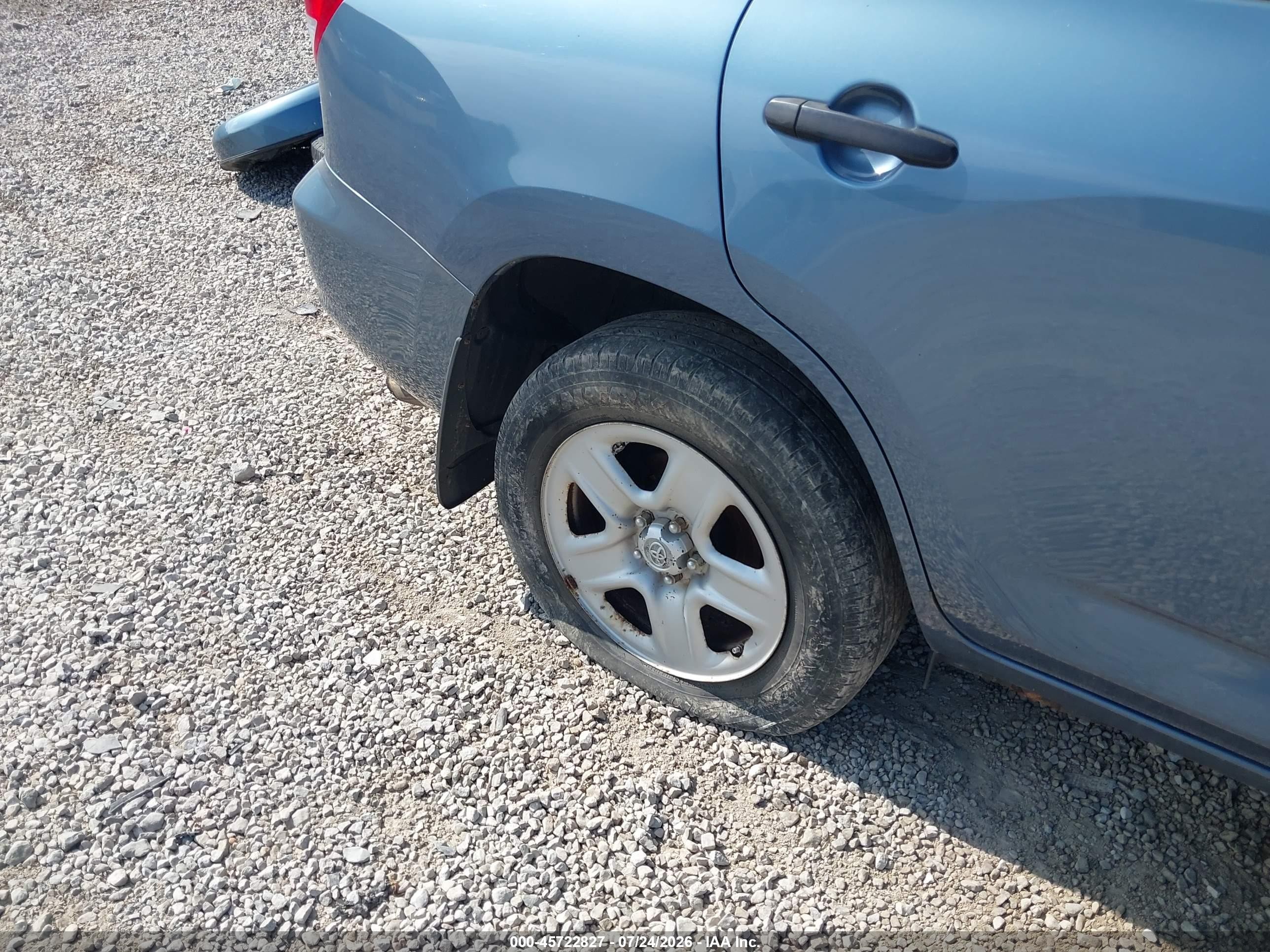 2011 Toyota Rav4   Blue vin: 2T3BF4DV3BW104940