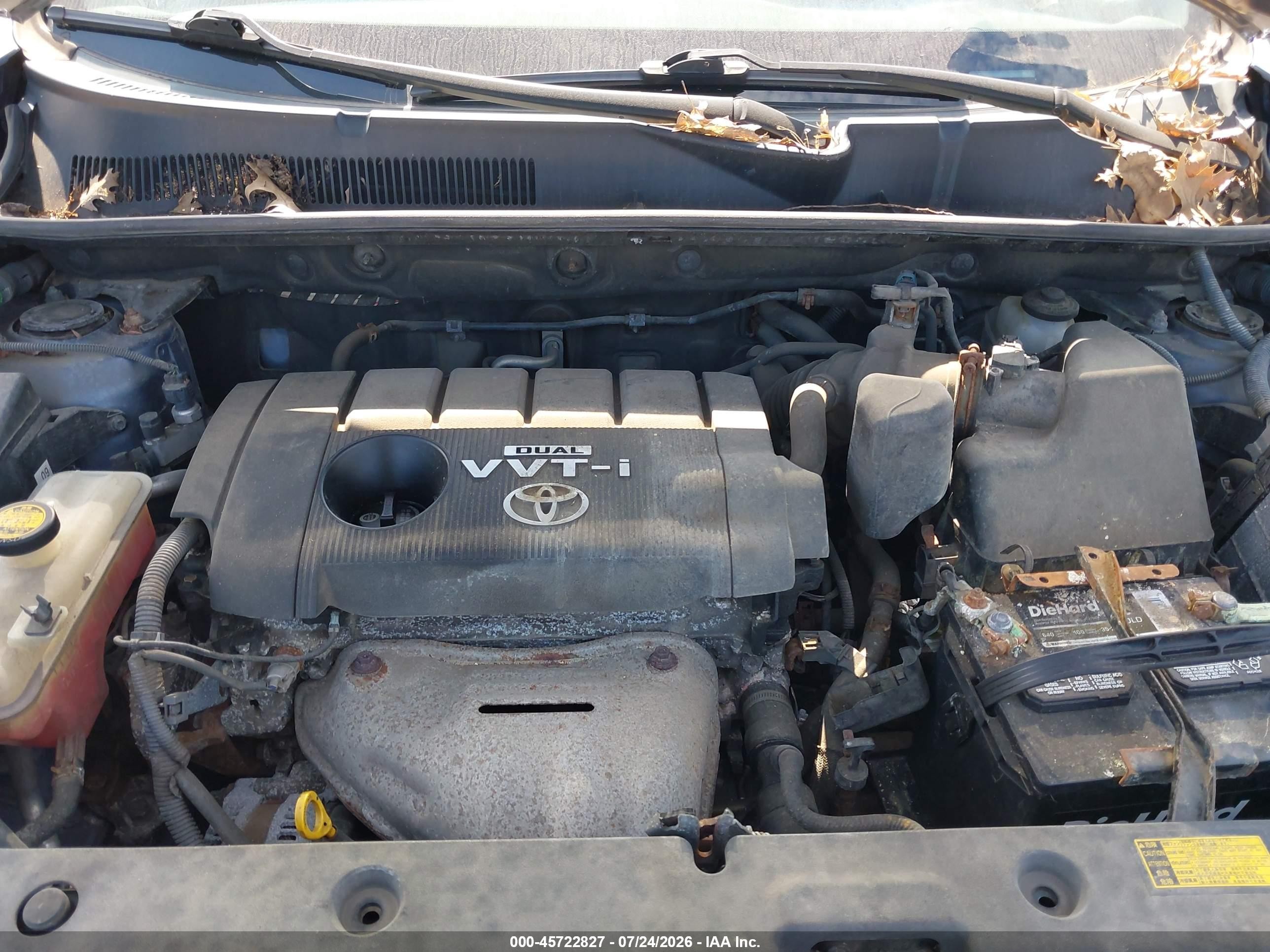 2011 Toyota Rav4   Blue vin: 2T3BF4DV3BW104940