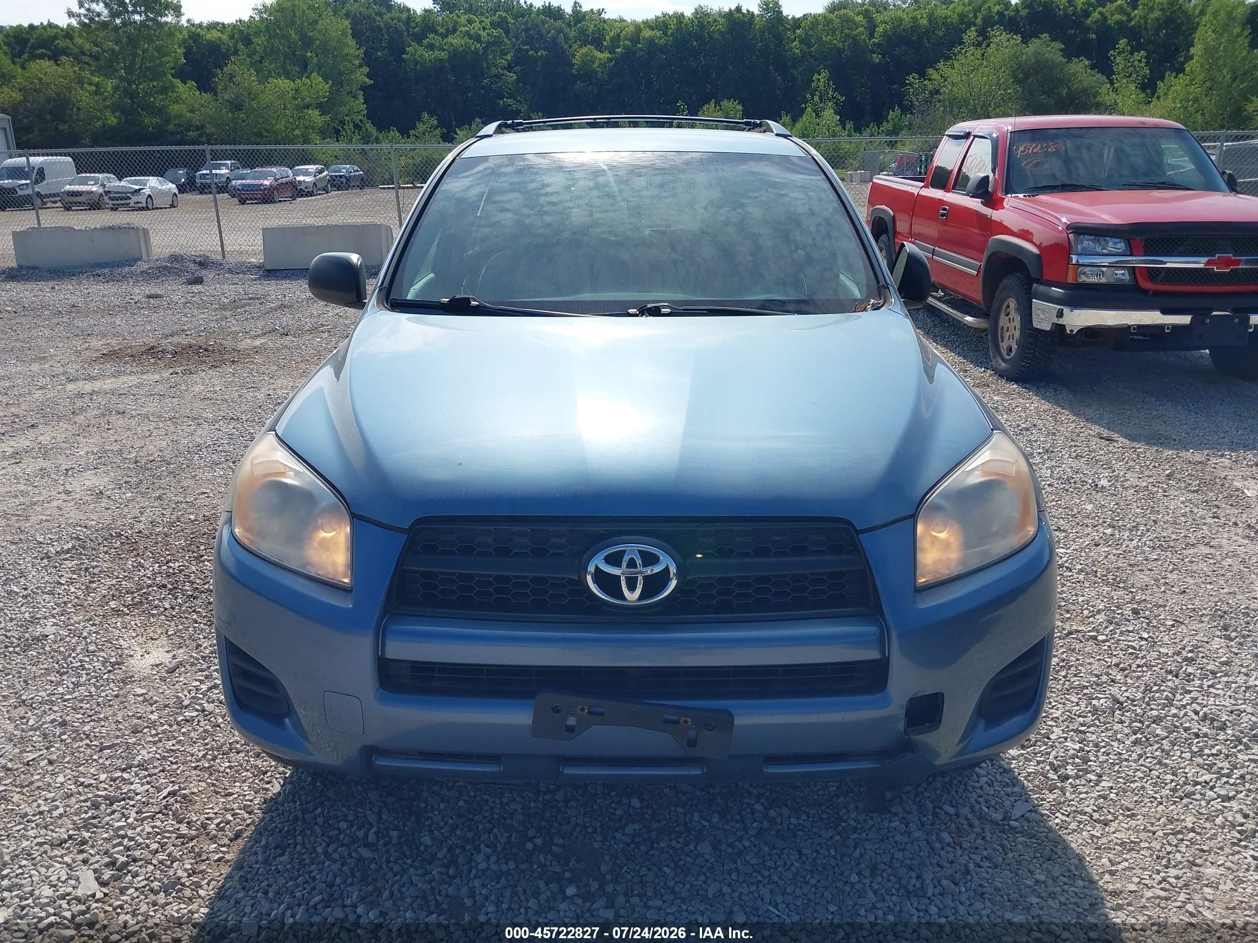 2011 Toyota Rav4   Blue vin: 2T3BF4DV3BW104940