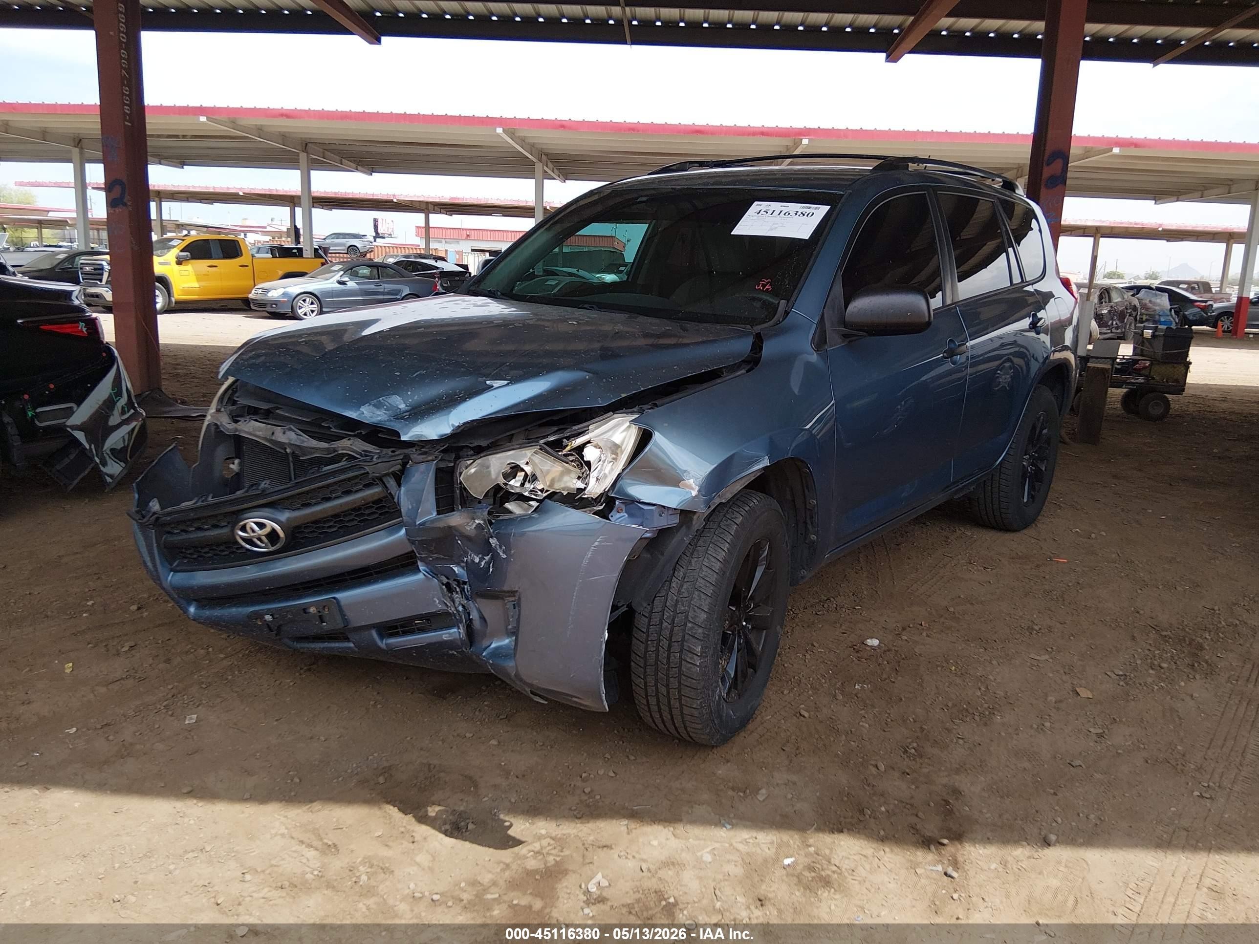 2011 Toyota Rav4   Blue vin: 2T3BF4DV3BW105845