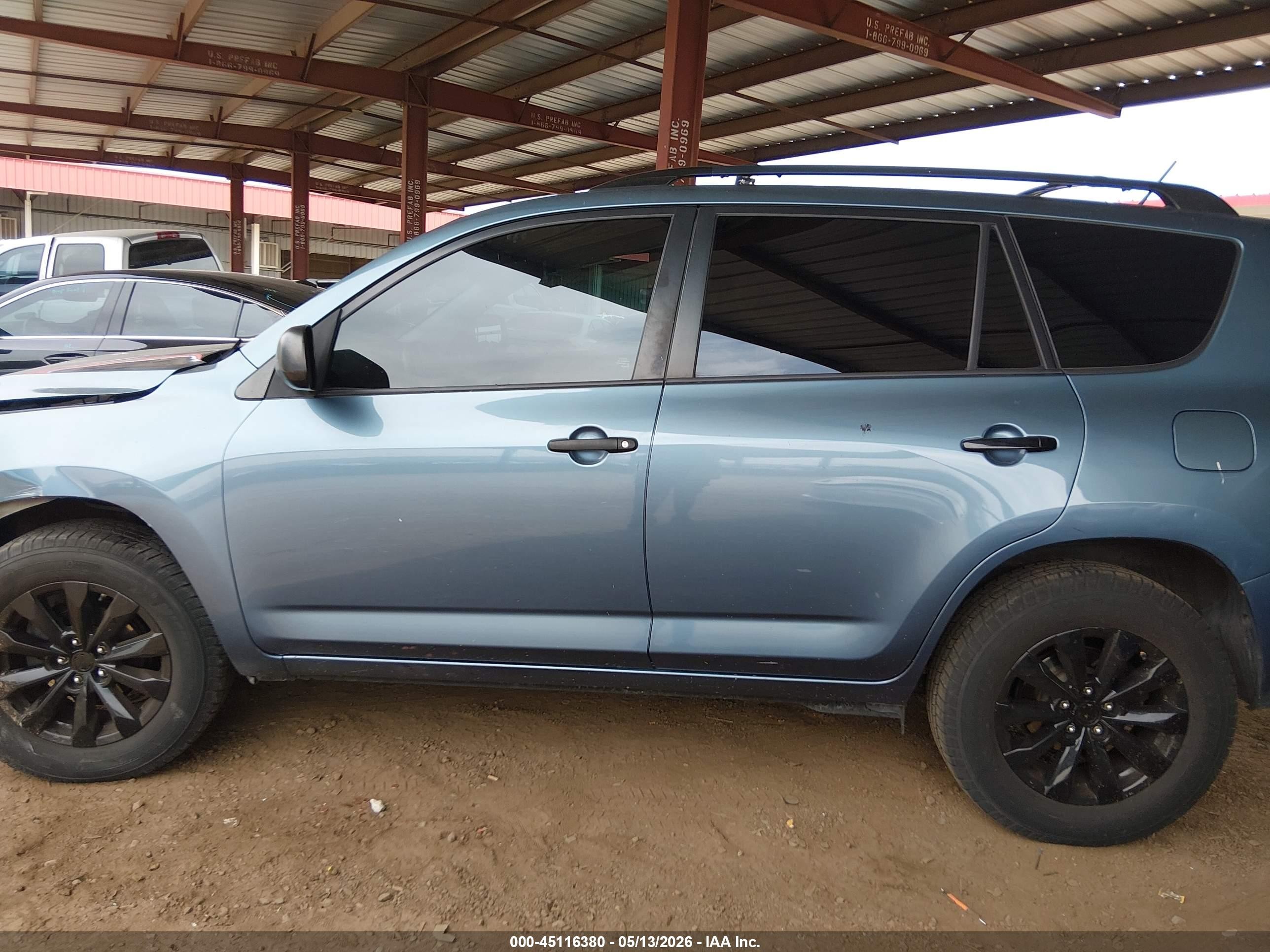 2011 Toyota Rav4   Blue vin: 2T3BF4DV3BW105845