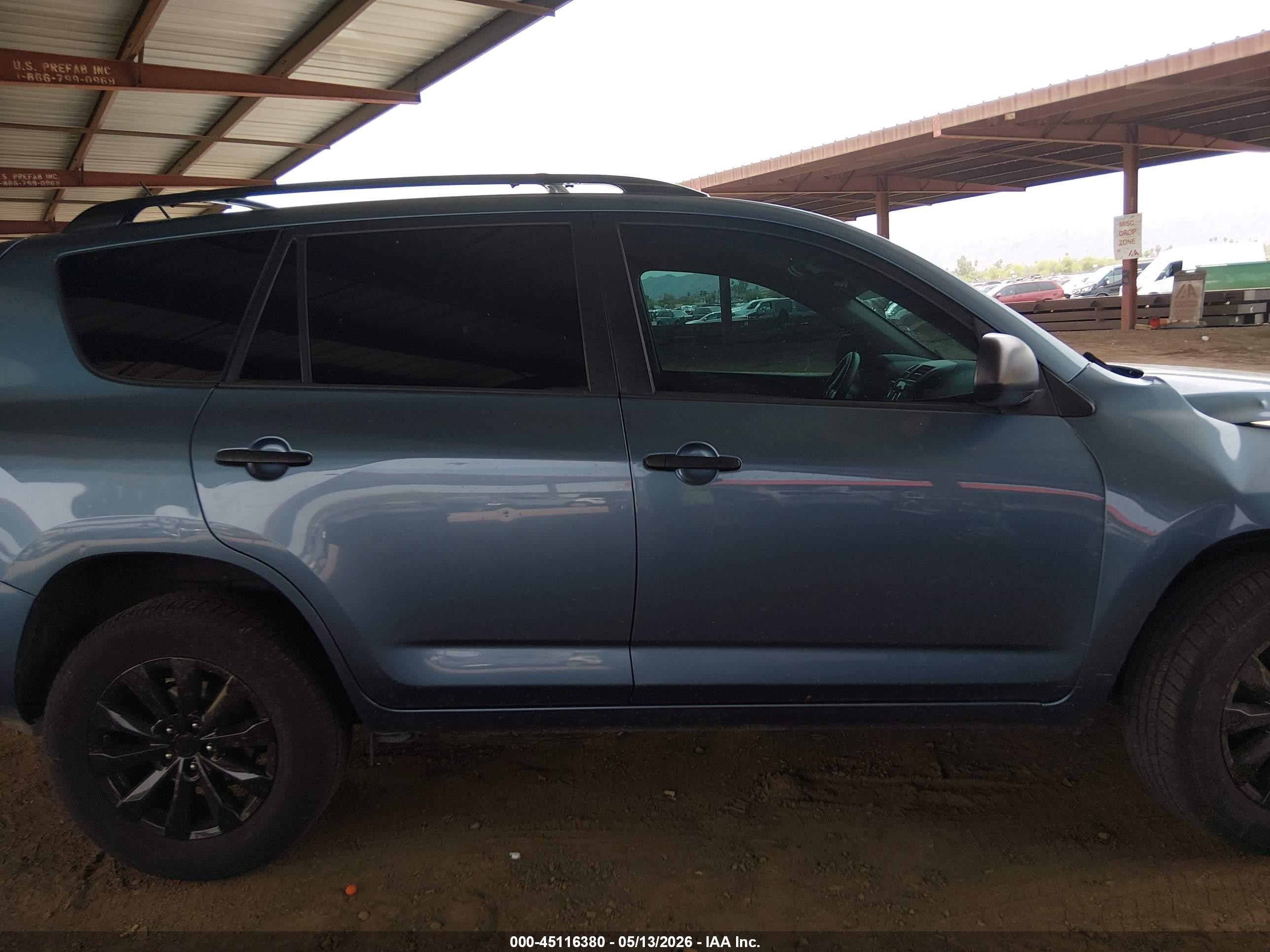 2011 Toyota Rav4   Blue vin: 2T3BF4DV3BW105845