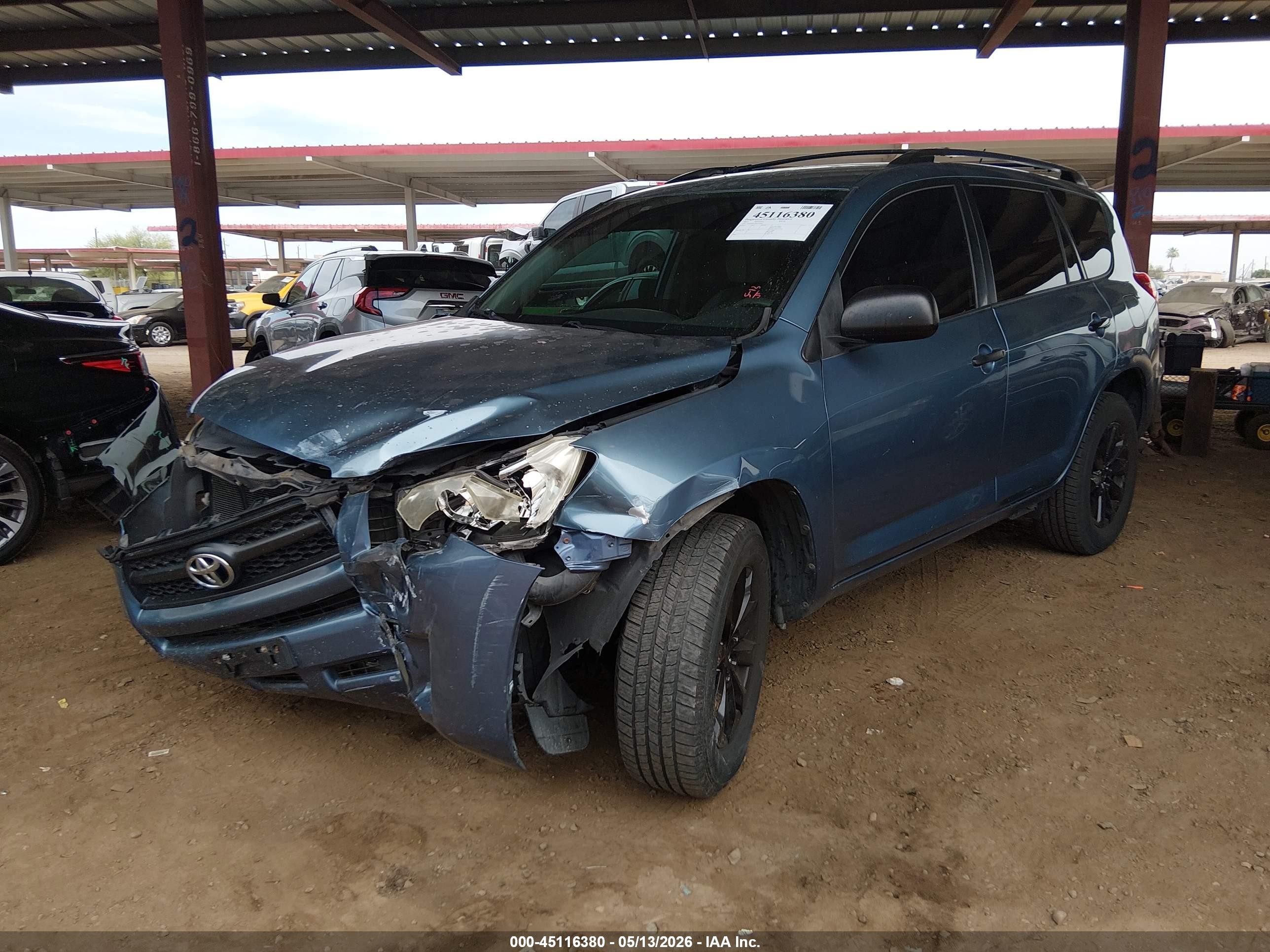 2011 Toyota Rav4   Blue vin: 2T3BF4DV3BW105845