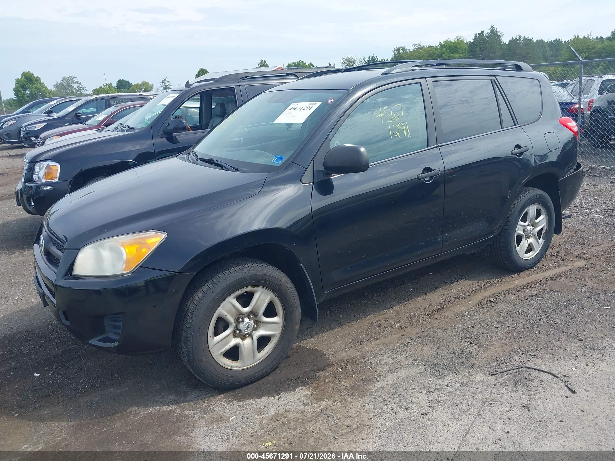 2011 Toyota Rav4   Black vin: 2T3BF4DV3BW120944
