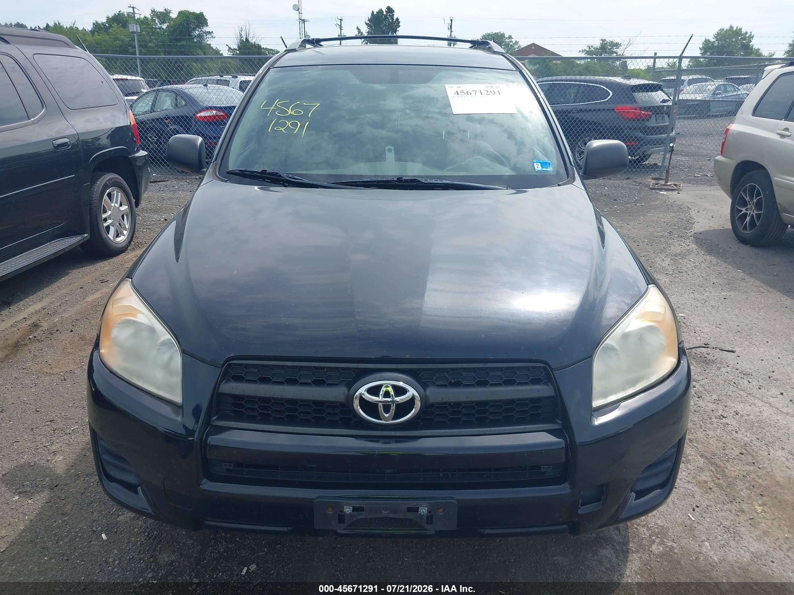 2011 Toyota Rav4   Black vin: 2T3BF4DV3BW120944