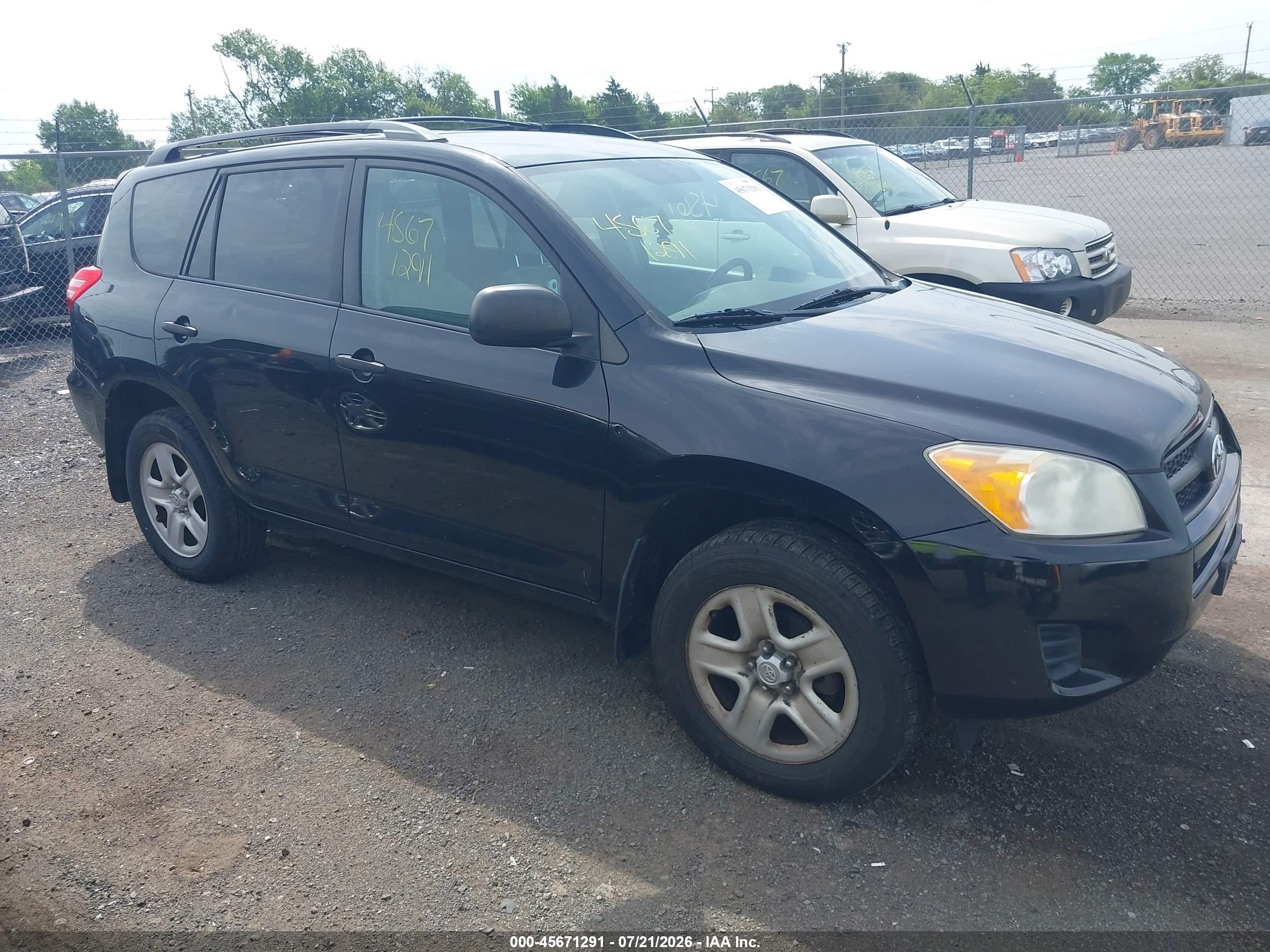 2011 Toyota Rav4   Black vin: 2T3BF4DV3BW120944