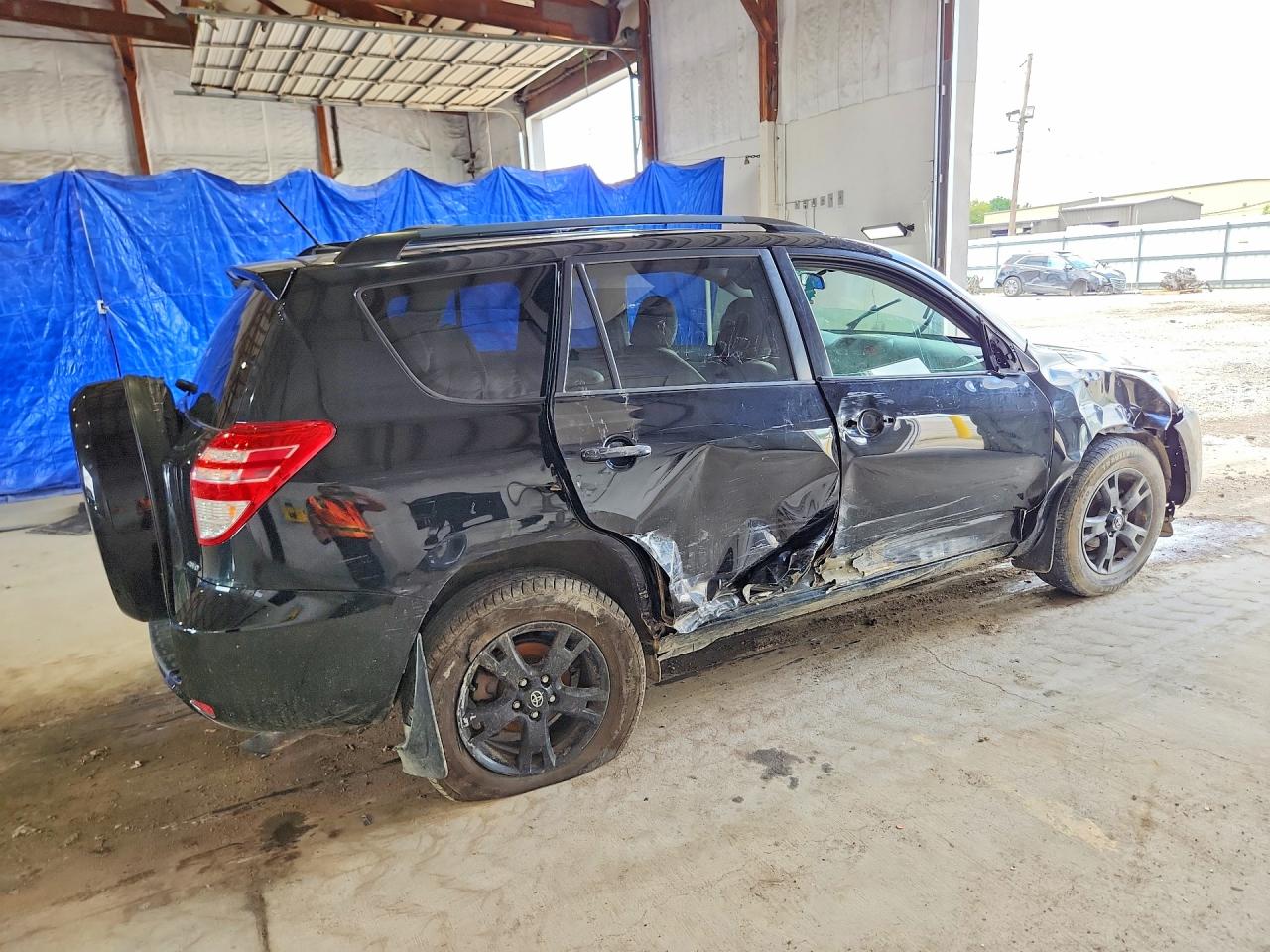 2011 Toyota Rav4 Base Black vin: 2T3BF4DV3BW153202