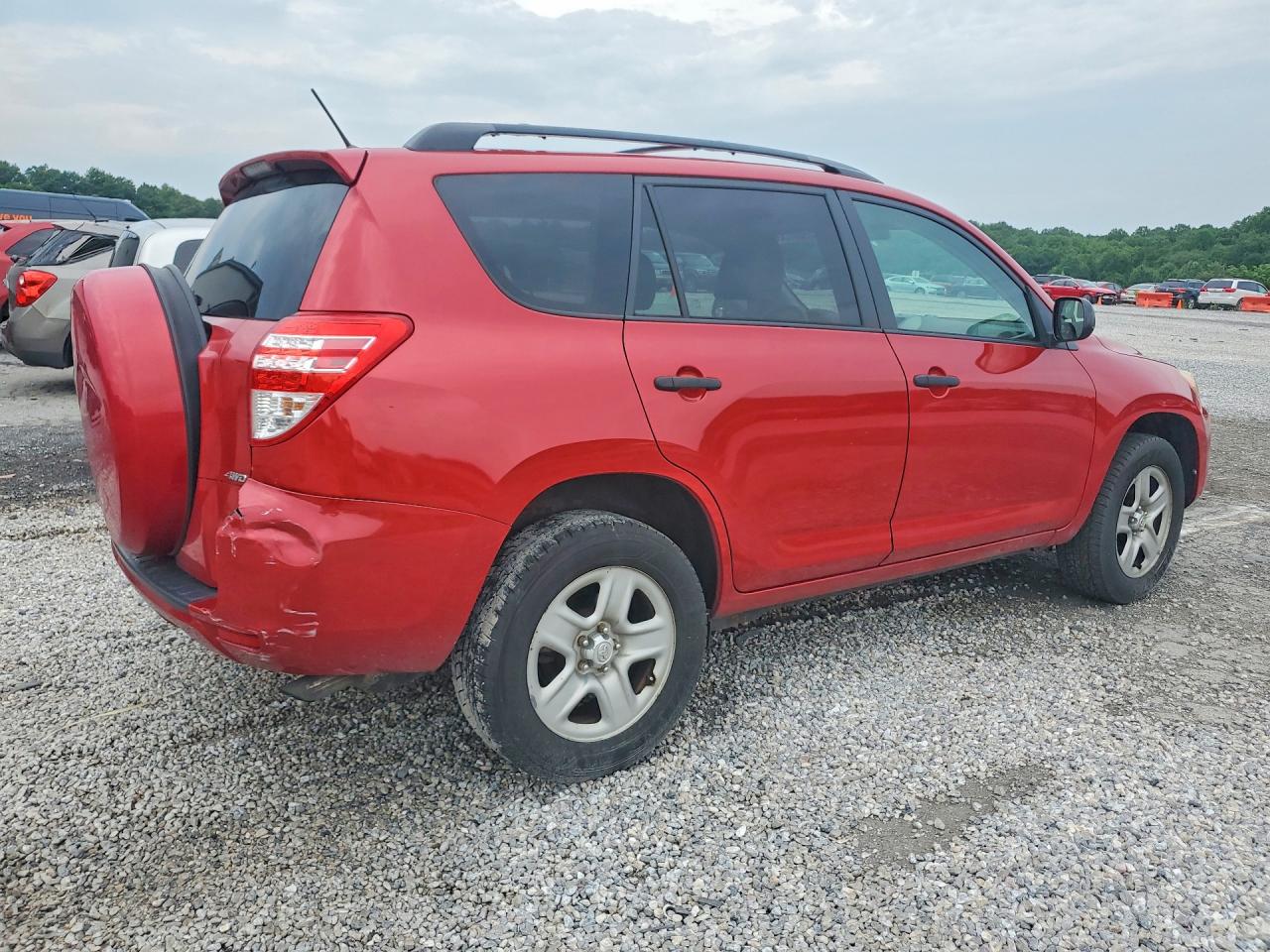 2011 Toyota Rav4 Base Red vin: 2T3BF4DV3BW167441
