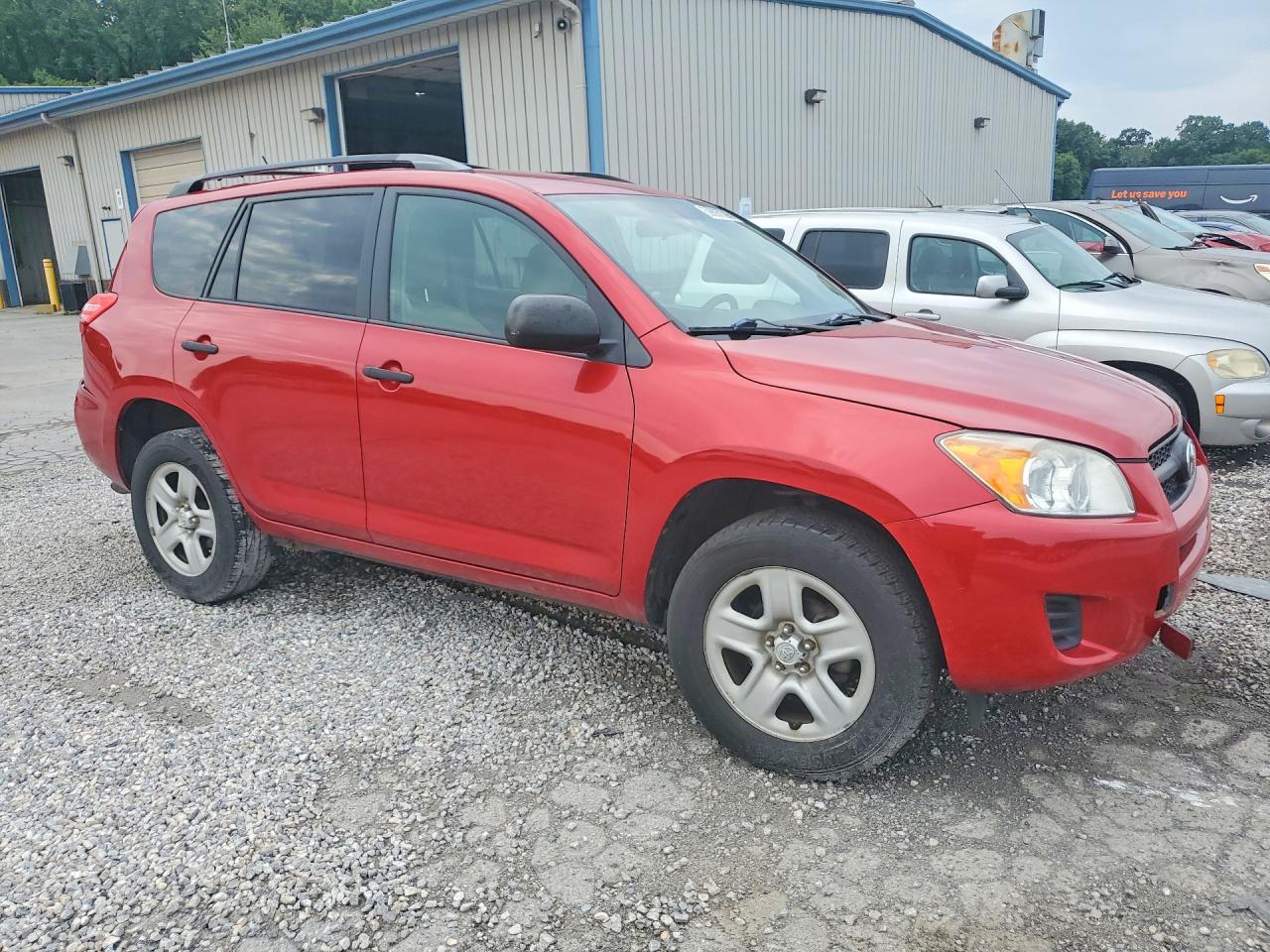 2011 Toyota Rav4 Base Red vin: 2T3BF4DV3BW167441