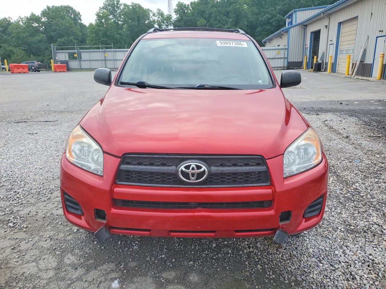2011 Toyota Rav4 Base Red vin: 2T3BF4DV3BW167441