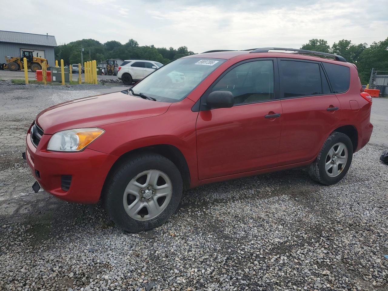 2011 Toyota Rav4 Base Red vin: 2T3BF4DV3BW167441