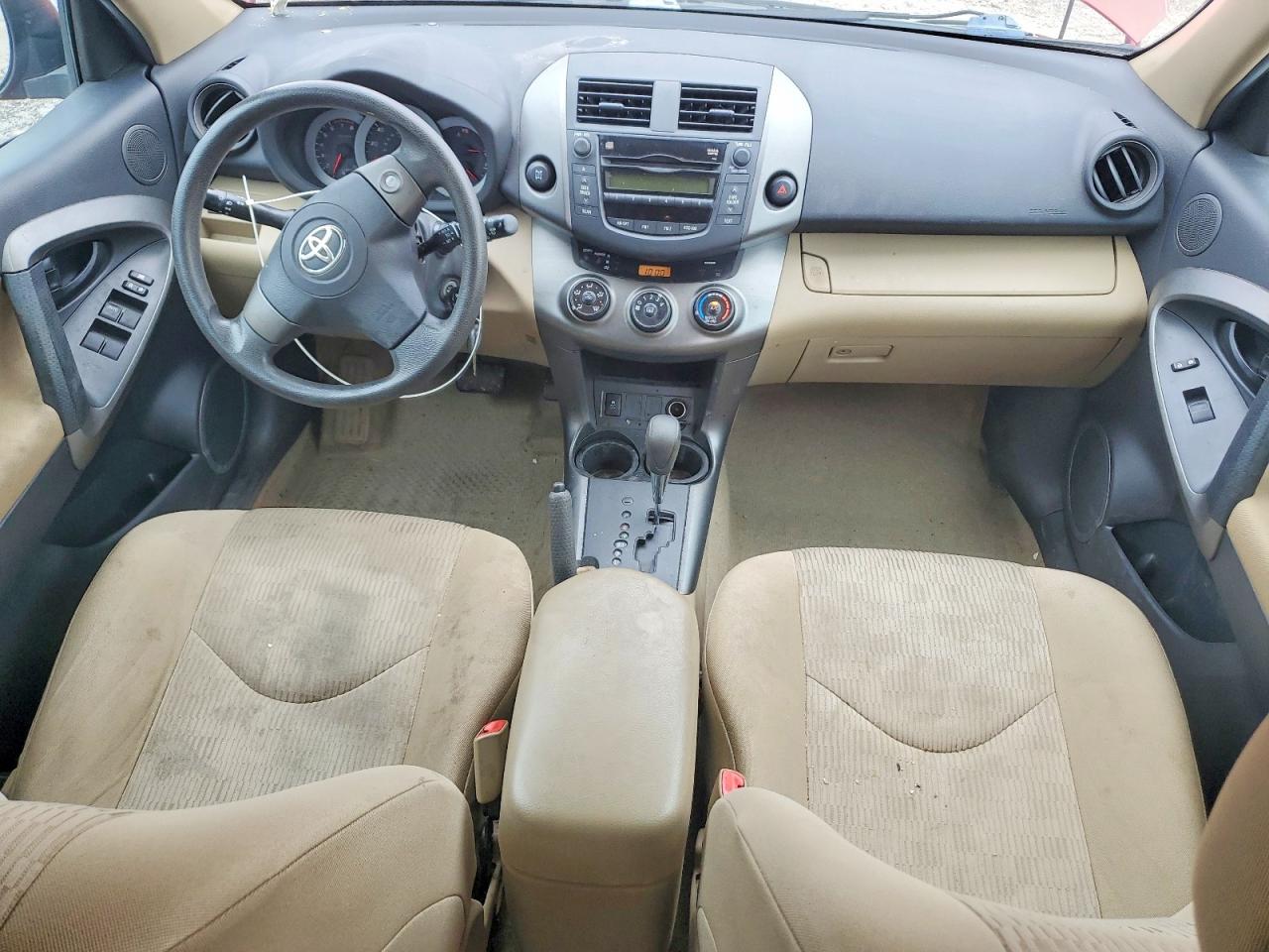 2011 Toyota Rav4 Base Red vin: 2T3BF4DV3BW167441