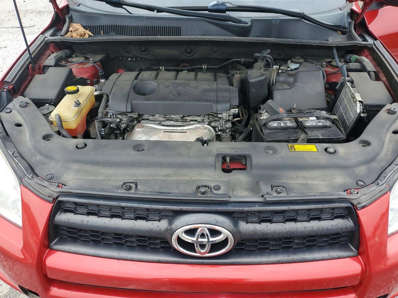 2011 Toyota Rav4 Base Red vin: 2T3BF4DV3BW167441