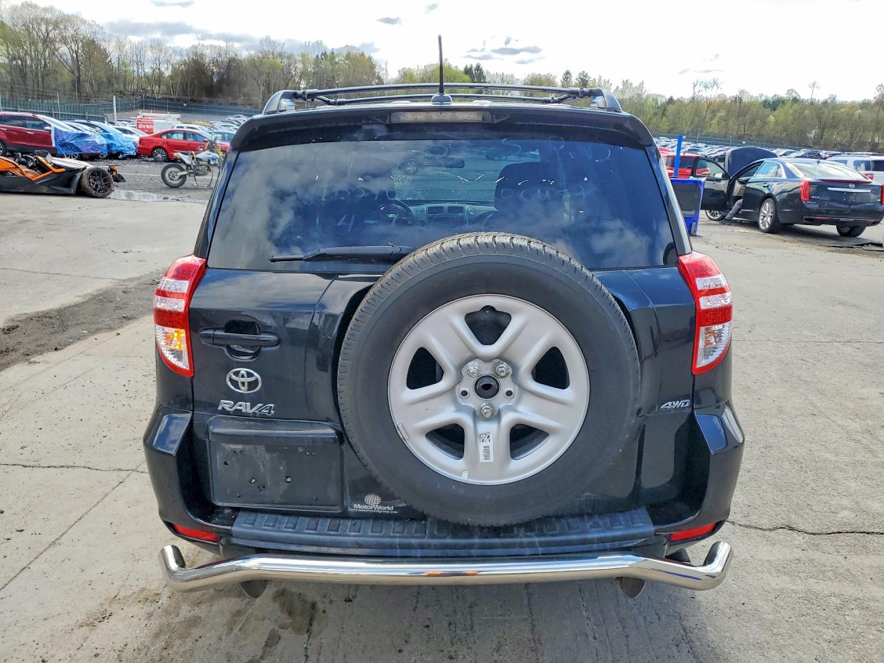 2011 Toyota Rav4 Base Черный vin: 2T3BF4DV3BW172171