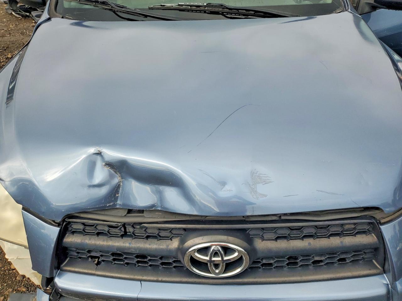 2011 Toyota Rav4 Base Blue vin: 2T3BF4DV3BW172784