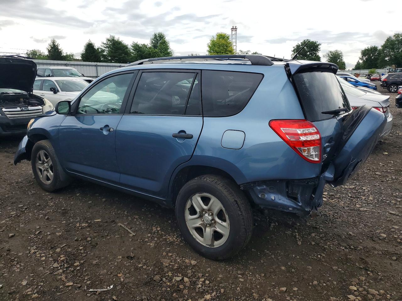 2011 Toyota Rav4 Base Blue vin: 2T3BF4DV3BW172784