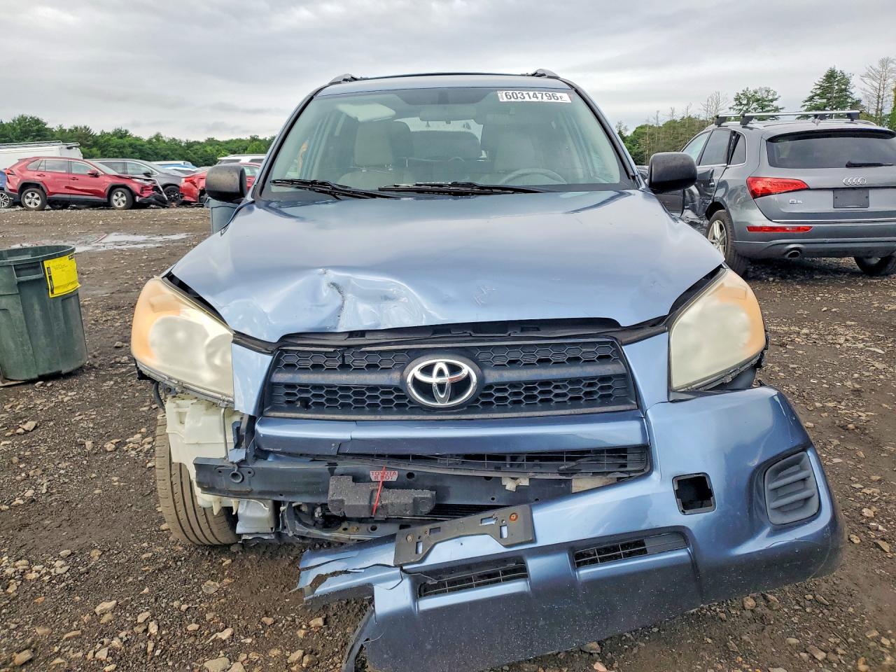 2011 Toyota Rav4 Base Blue vin: 2T3BF4DV3BW172784