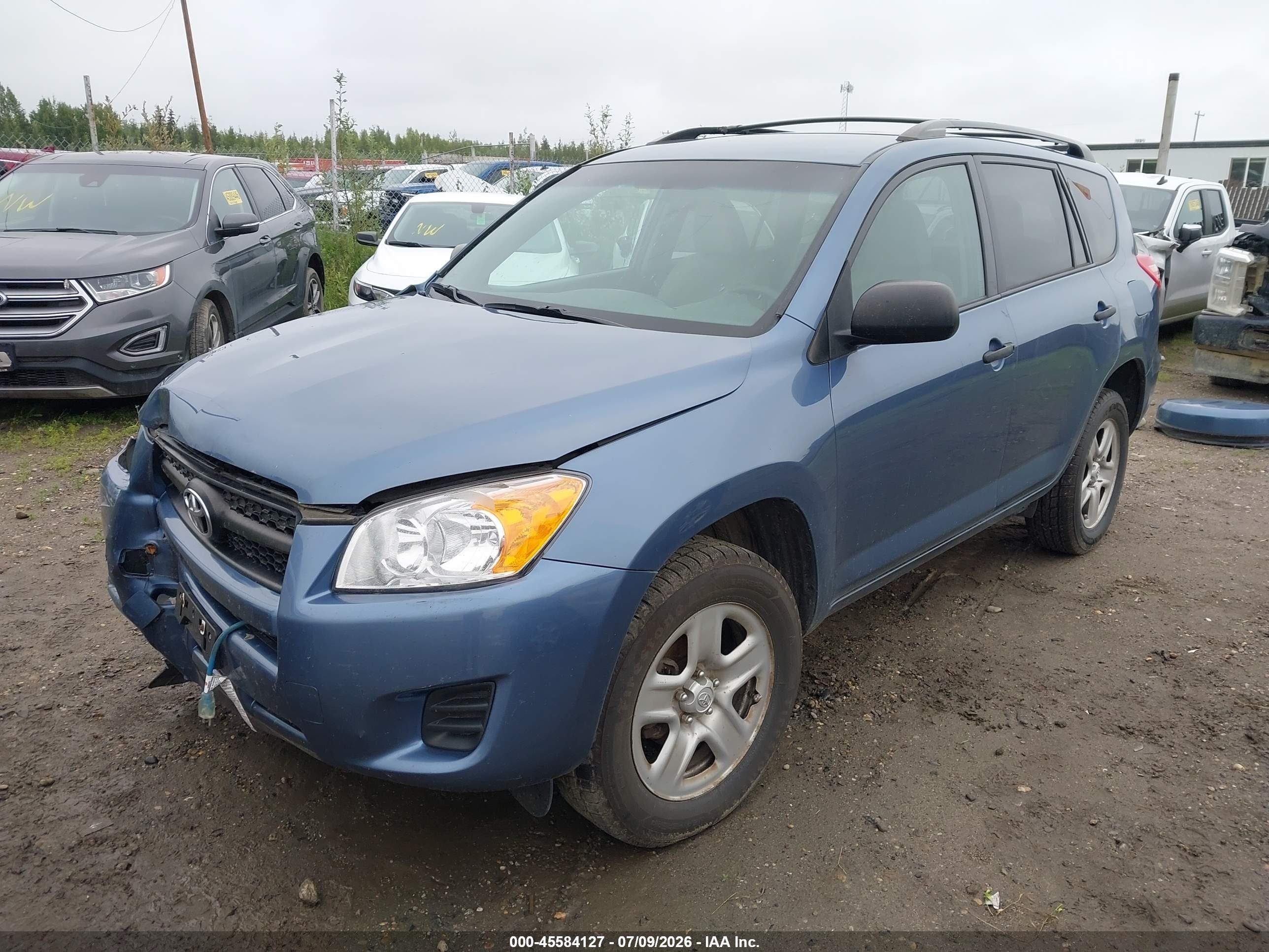 2011 Toyota Rav4   Blue vin: 2T3BF4DV3BW173028