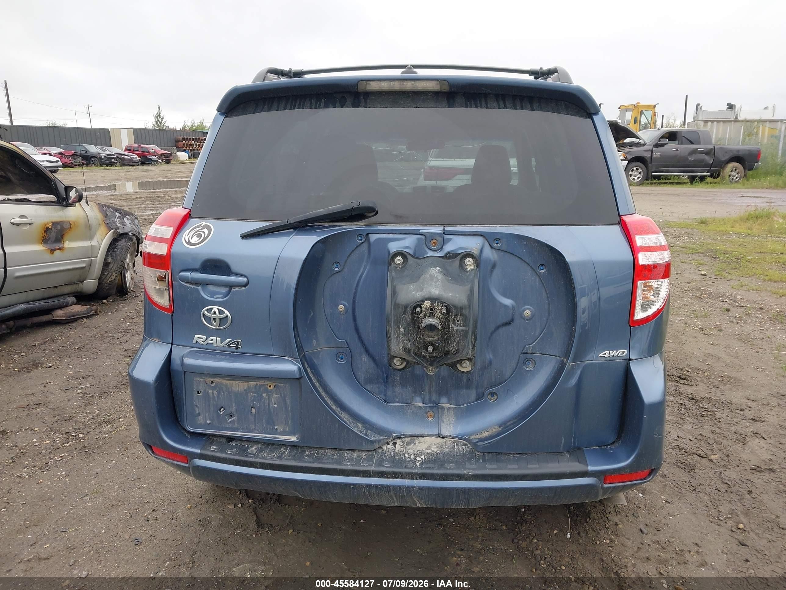 2011 Toyota Rav4   Blue vin: 2T3BF4DV3BW173028