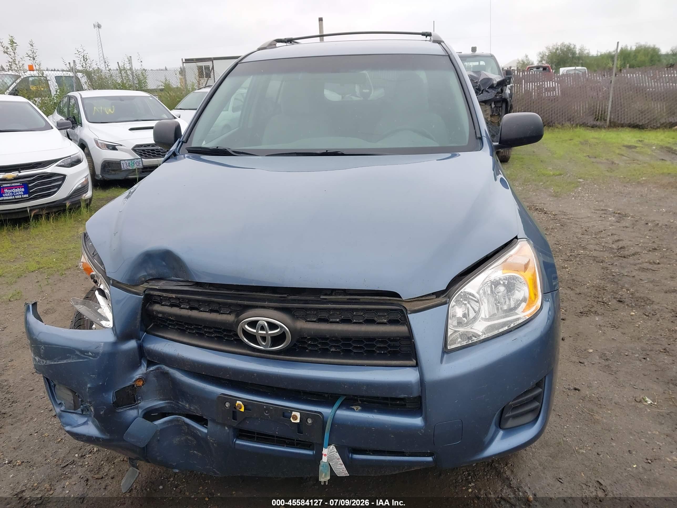 2011 Toyota Rav4   Blue vin: 2T3BF4DV3BW173028