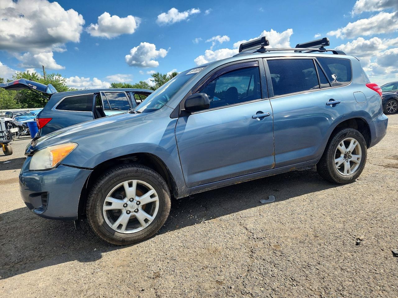 2012 Toyota Rav4 Base Blue vin: 2T3BF4DV3CW195175