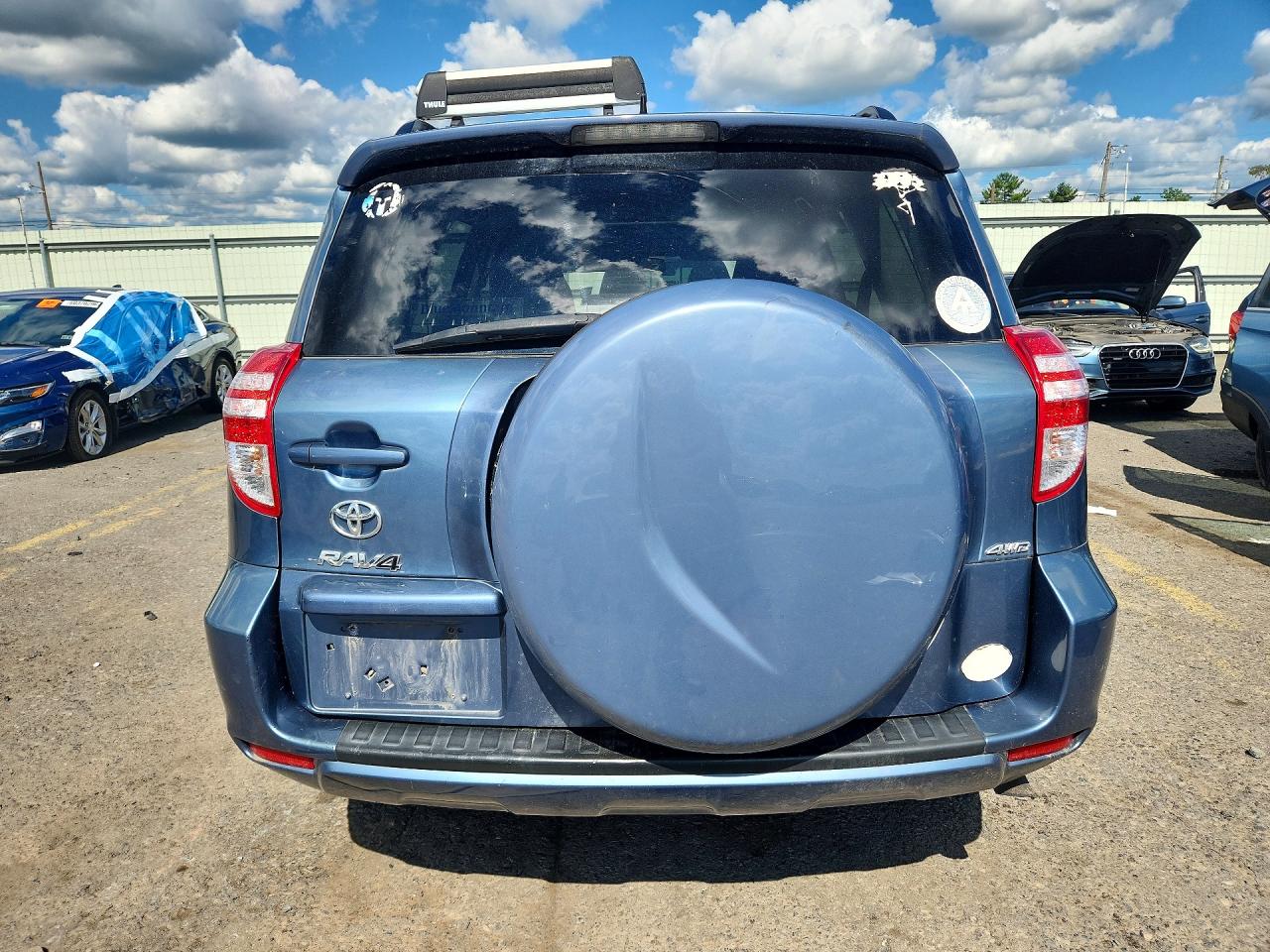 2012 Toyota Rav4 Base Blue vin: 2T3BF4DV3CW195175