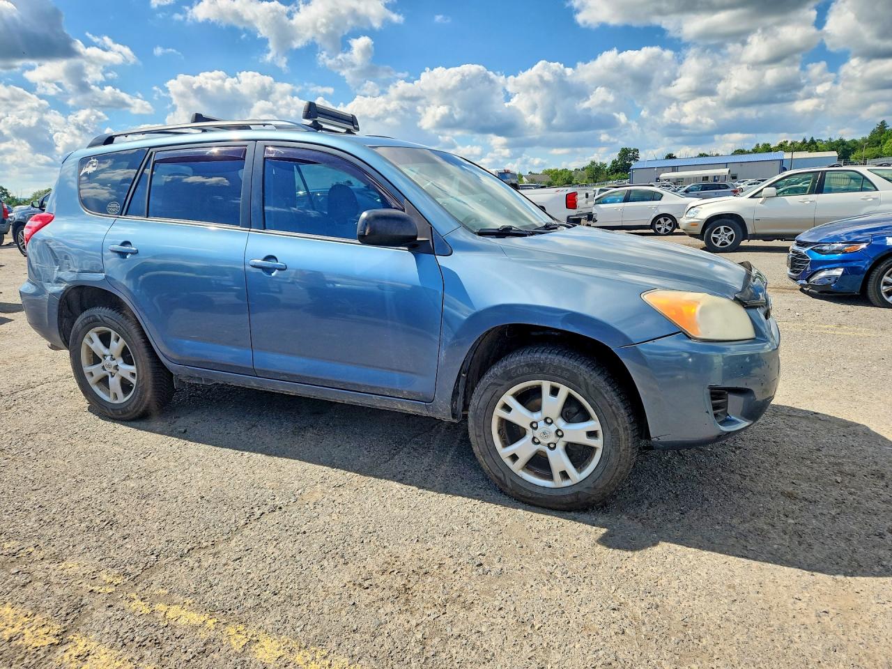 2012 Toyota Rav4 Base Blue vin: 2T3BF4DV3CW195175