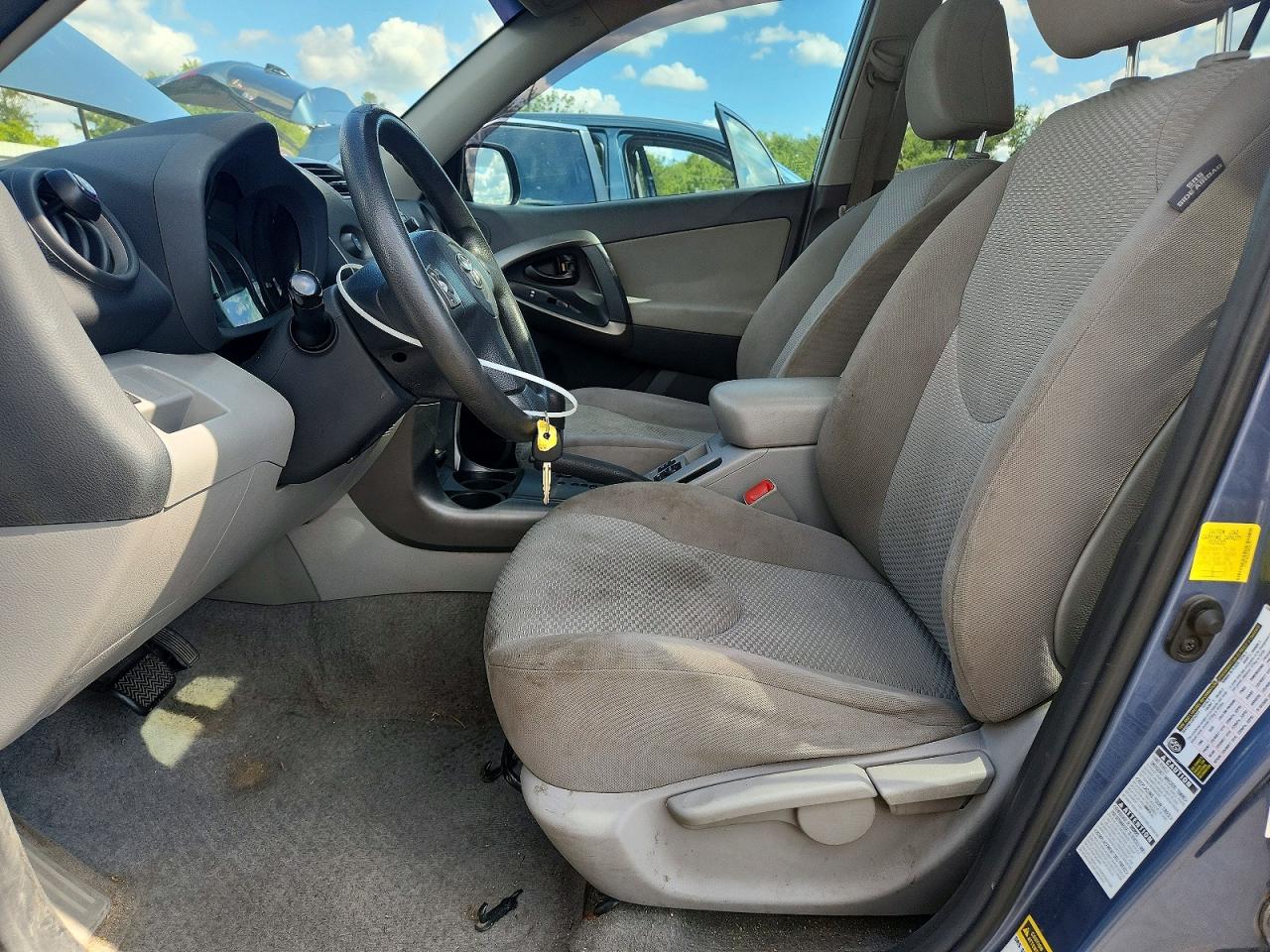 2012 Toyota Rav4 Base Blue vin: 2T3BF4DV3CW195175
