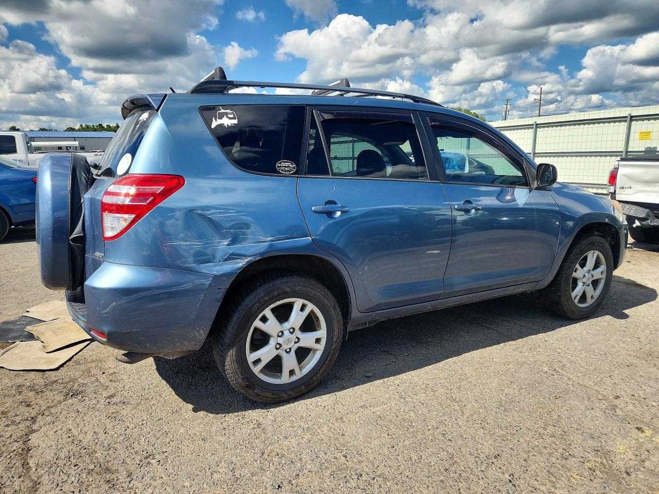 2012 Toyota Rav4 Base Blue vin: 2T3BF4DV3CW195175