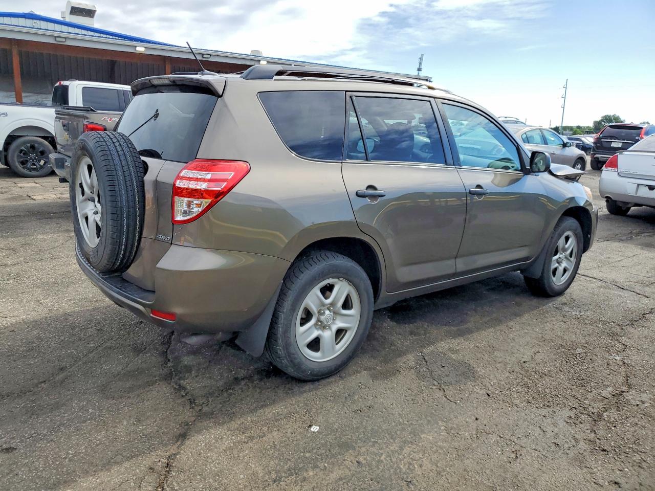 2012 Toyota Rav4 Base Brown vin: 2T3BF4DV3CW198125