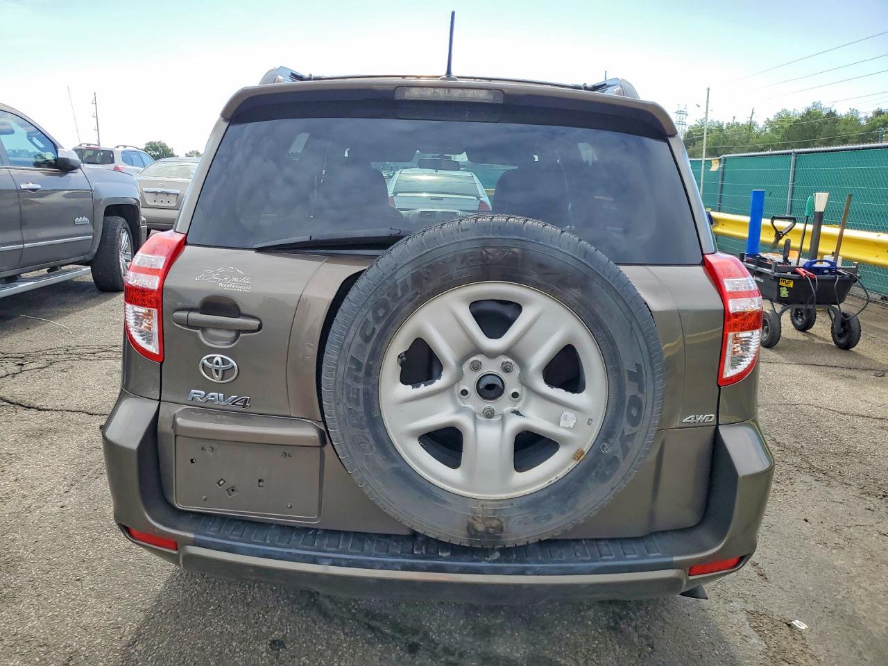 2012 Toyota Rav4 Base Brown vin: 2T3BF4DV3CW198125