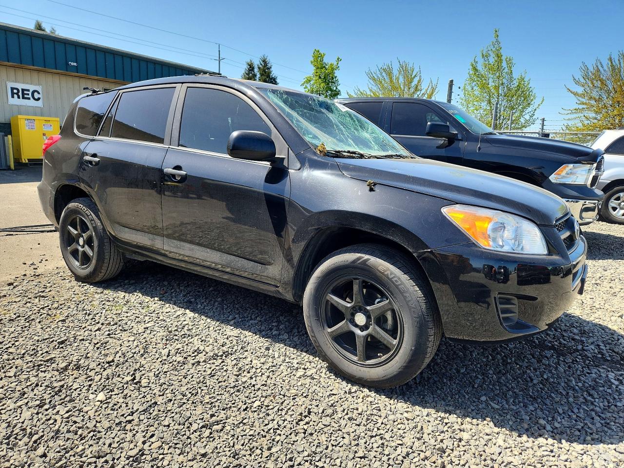 2012 Toyota Rav4 Base Black vin: 2T3BF4DV3CW201024