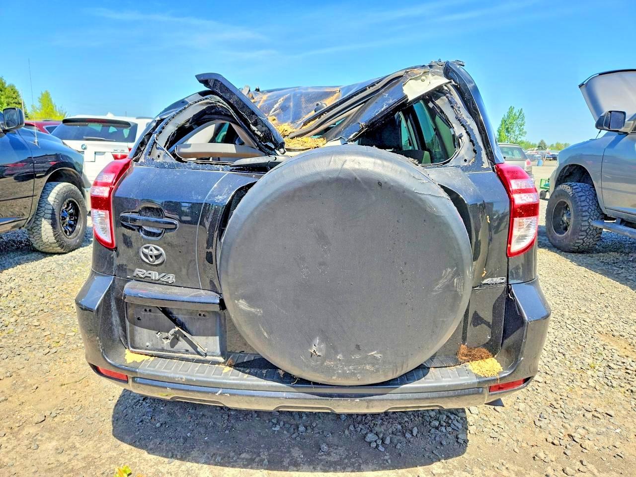 2012 Toyota Rav4 Base Black vin: 2T3BF4DV3CW201024
