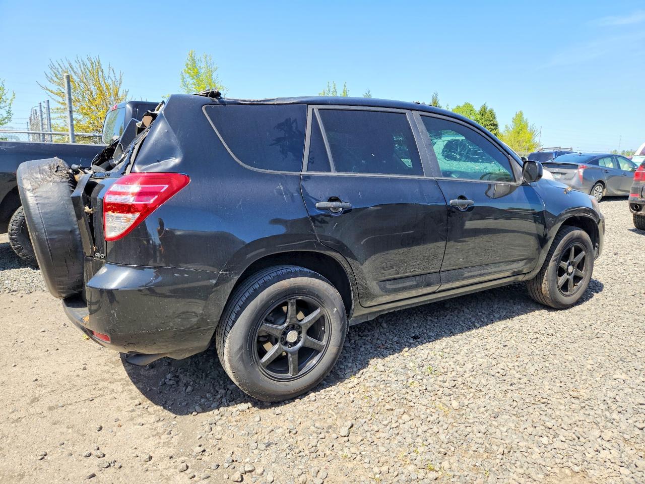 2012 Toyota Rav4 Base Black vin: 2T3BF4DV3CW201024