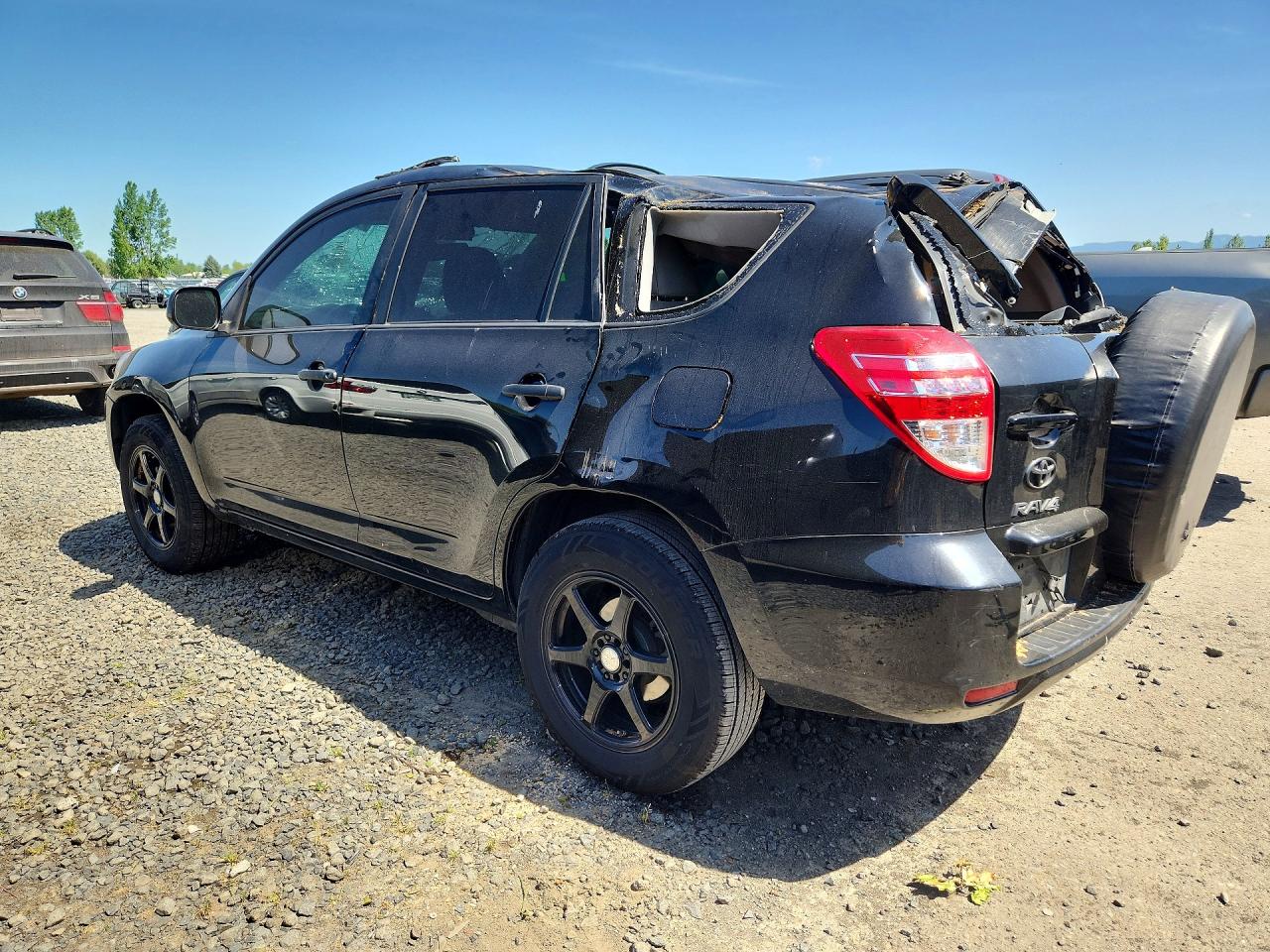 2012 Toyota Rav4 Base Black vin: 2T3BF4DV3CW201024