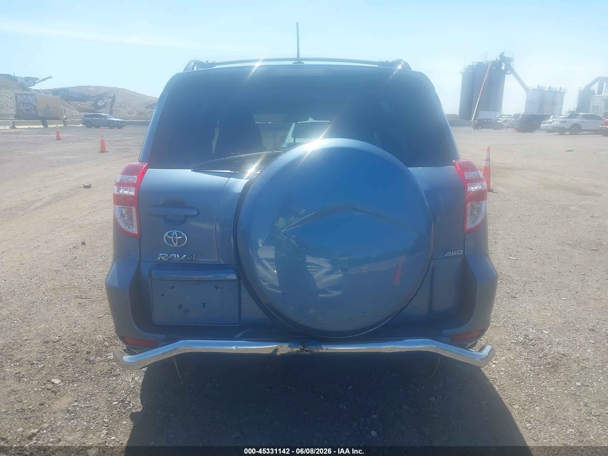 2012 Toyota Rav4 Blue vin: 2T3BF4DV3CW203467